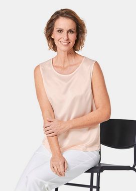 GOLDNER Shirttop Top aus feinster Seidenmischung