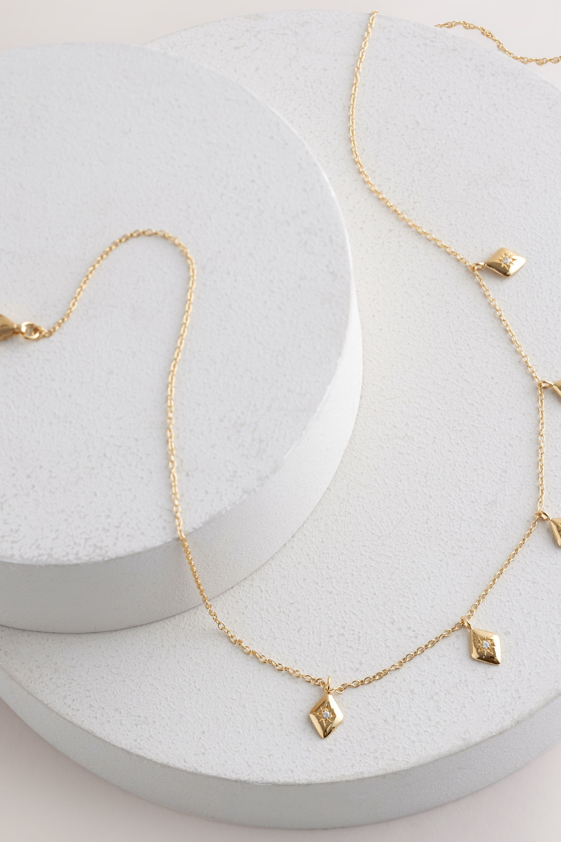 Next Kette mit Anhänger Halskette mit k...