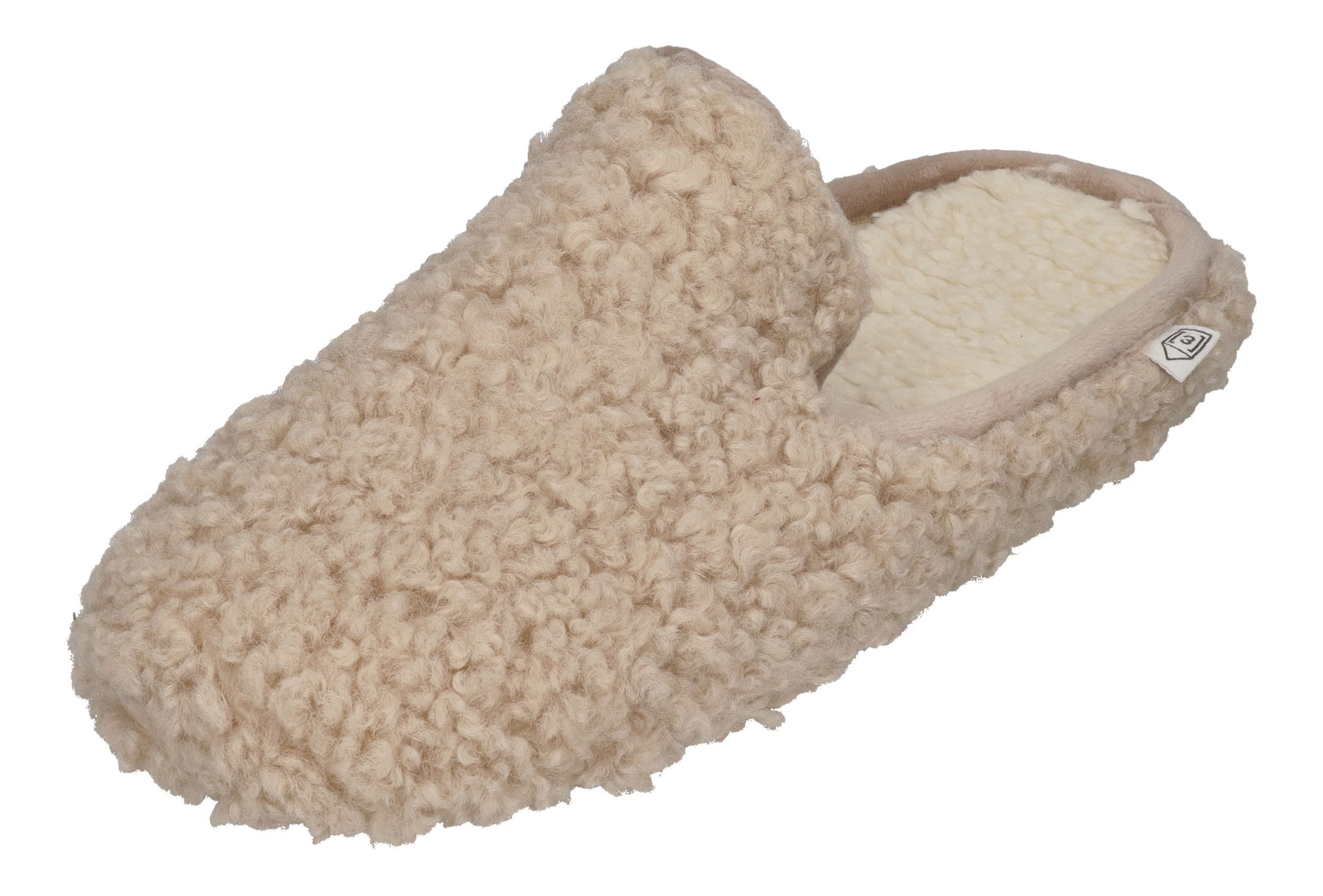 espadrij l´originale CHAUSSON CURLY Hausschuh Beige