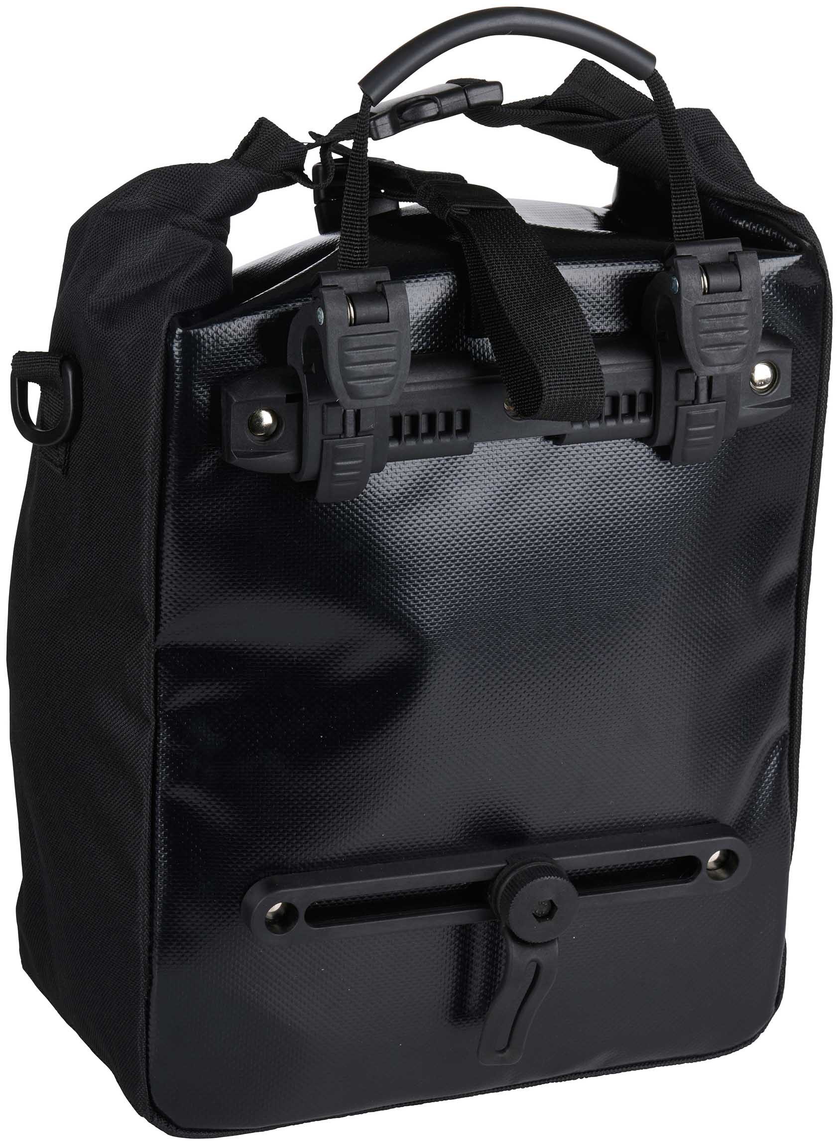 Dunlop Fahrradtasche für Gepäckträger (umrüstbar zur Schultertasche, 1-tlg., schnelle Montage), Fahrrad-Gepäckträgertasche mit verstellbarem Haken-Klicksystem