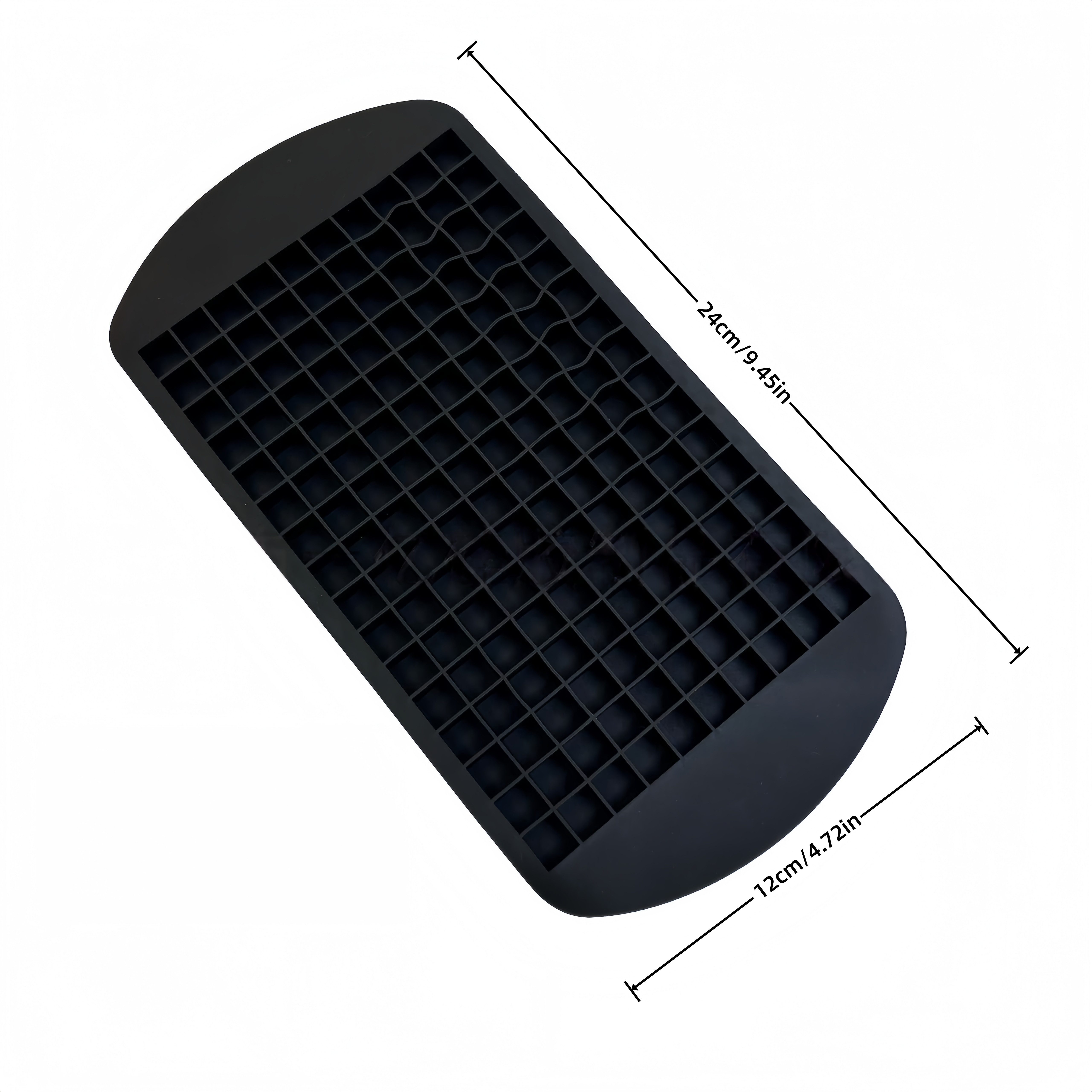 FOUORTUNATE-BEE Eiswürfelform 2er Set Silikon Eiswürfelformen mit 160 Fächern, (2-tlg), Für Whisky, Cocktails und Getränke – flexible Eiswürfelform