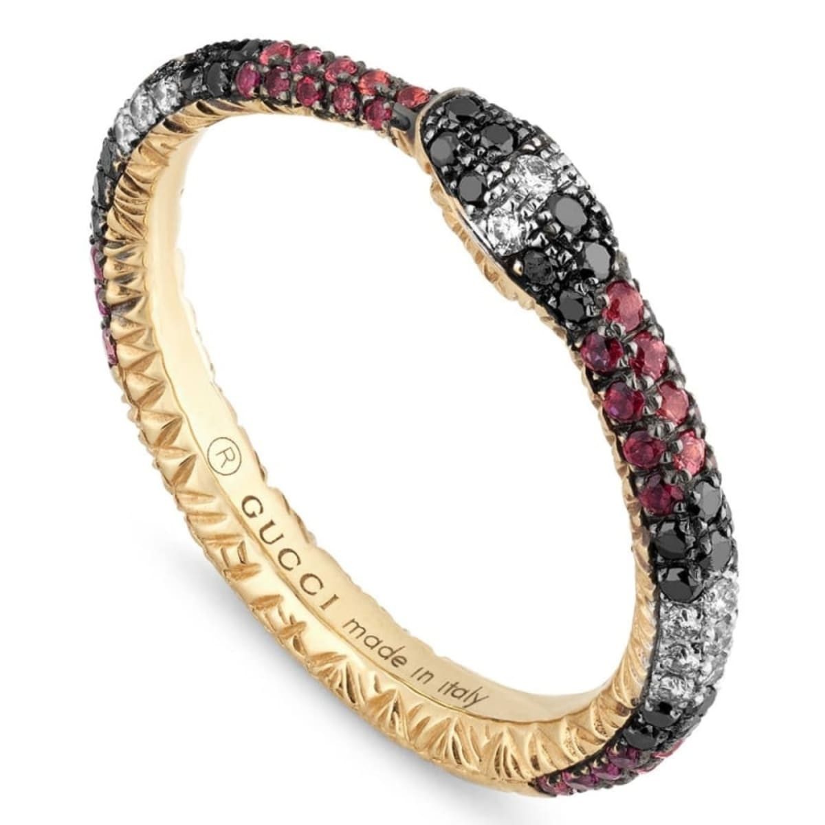 GUCCI Silberring Ouroboros