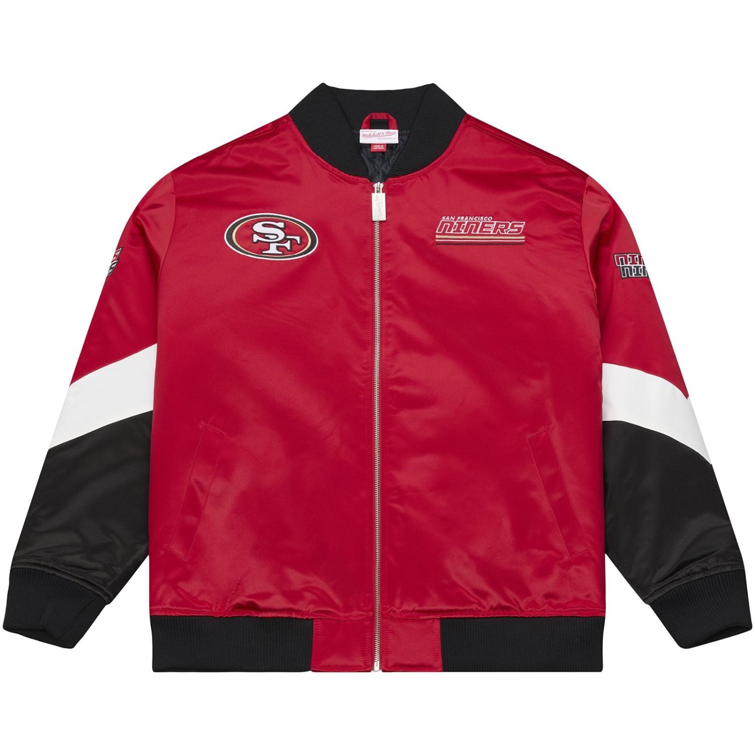 Mitchell & Ness Collegejacke Midweight Satin San Francisco 49ers