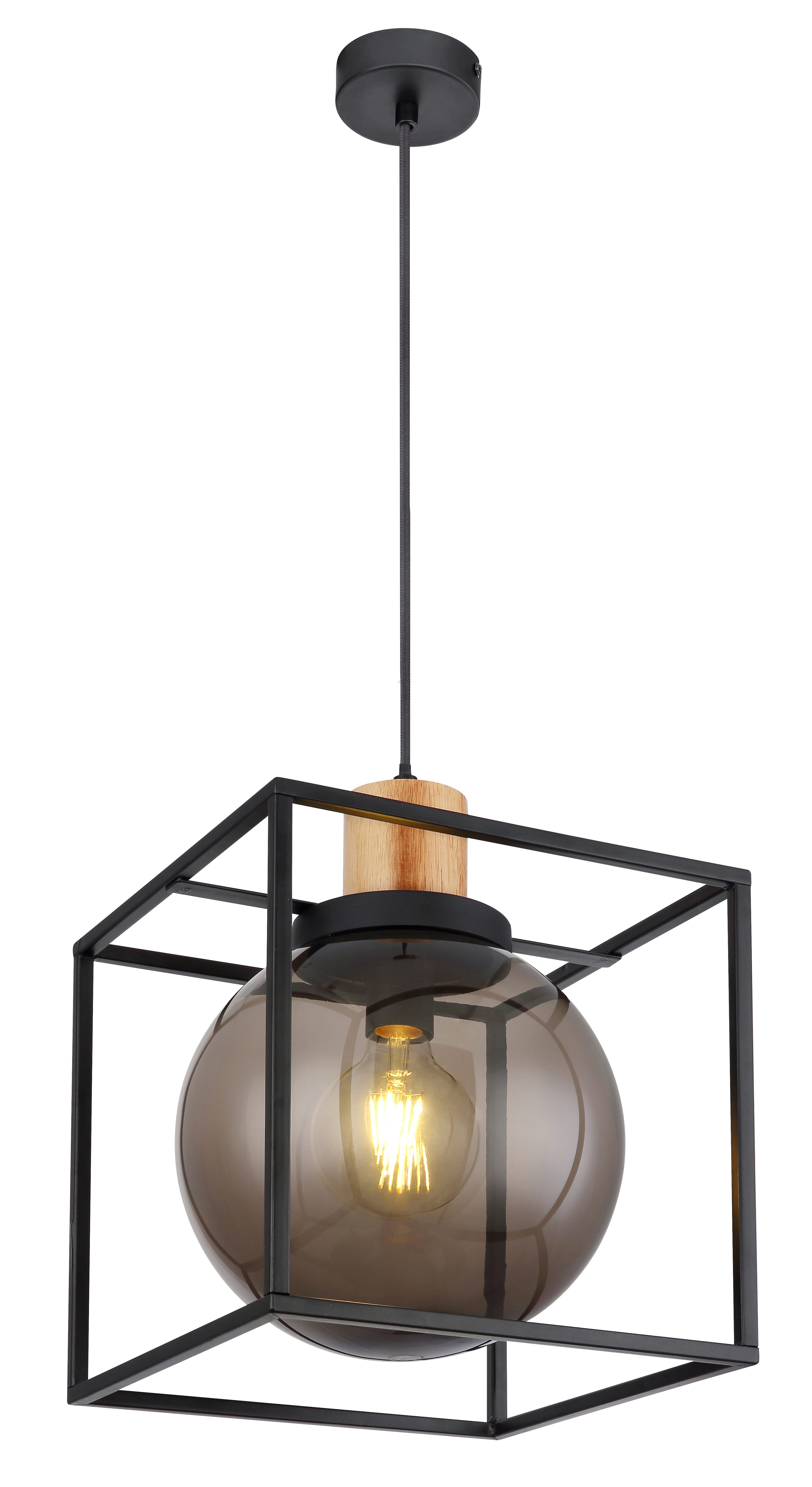 GLOBO LIGHTING Hängeleuchte HILKO, ohne Leuchtmittel, Hängelampe/Pendelleuchte/Esszimmer/Wohnzimmer/Esstisch