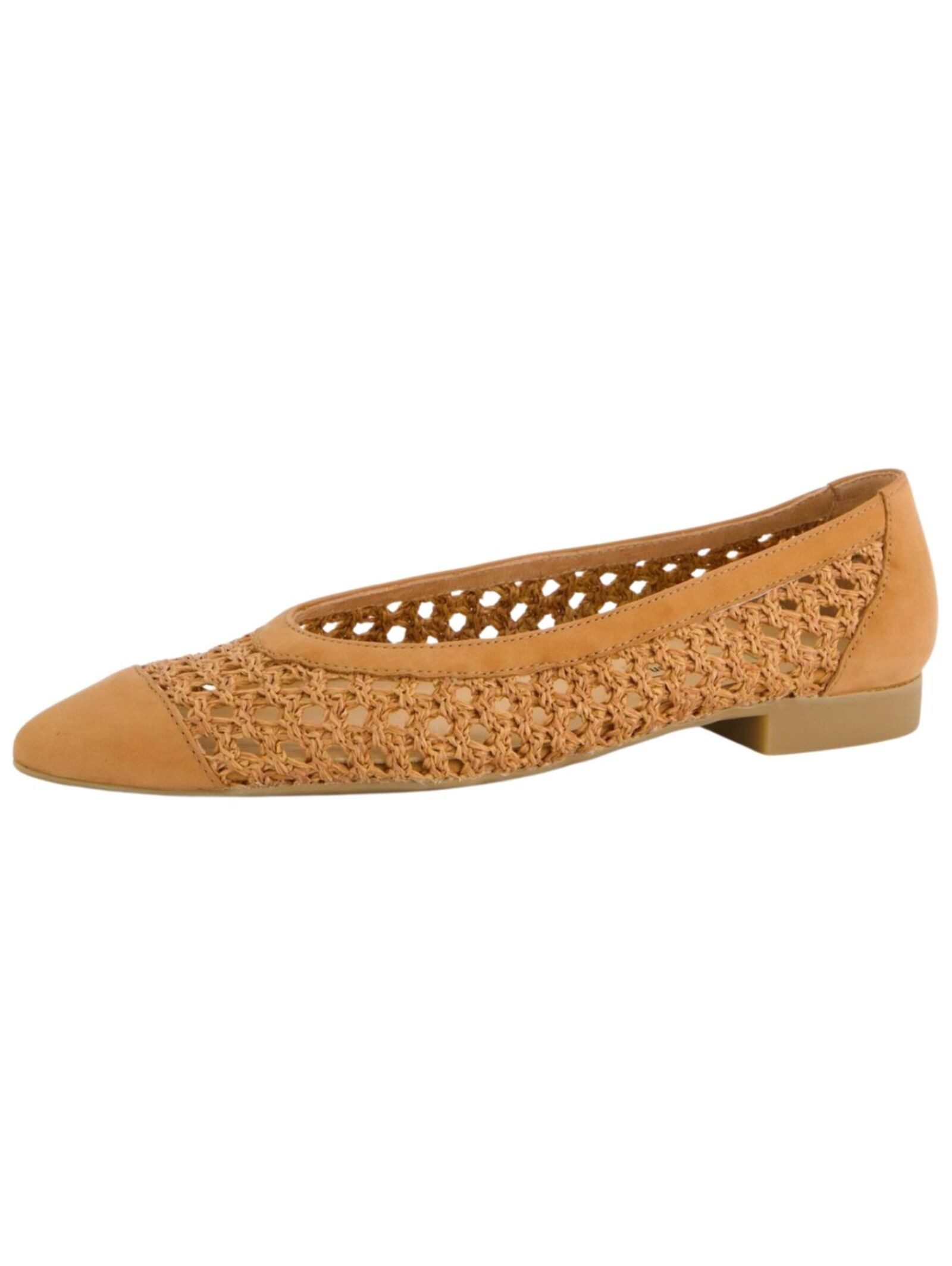 Paul Green Ballerinas Nubukleder/Textil Ballerina