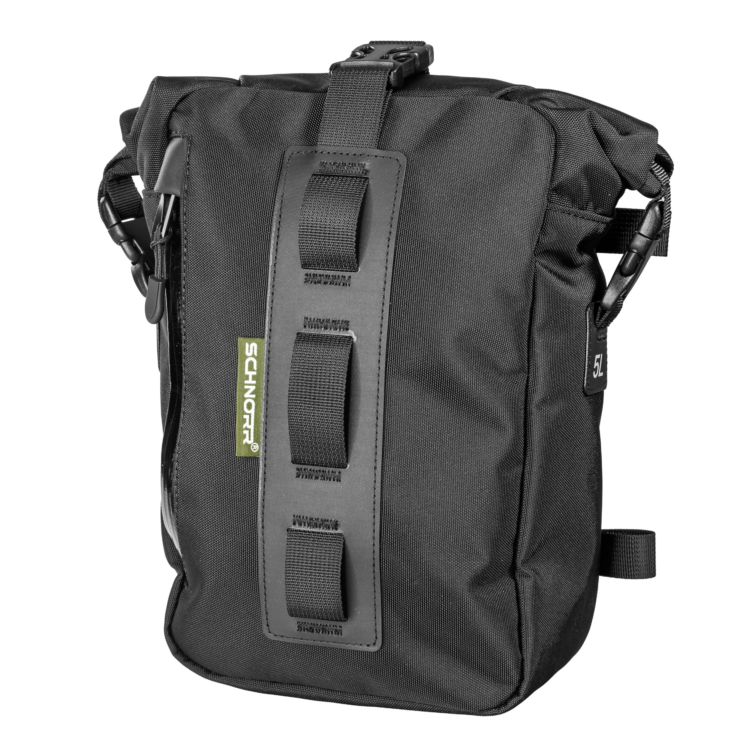 SCHNORR Gepäckträgertasche SCHNORR Universal Bag 5L - Motorrad Hecktasche, Innenfutter
