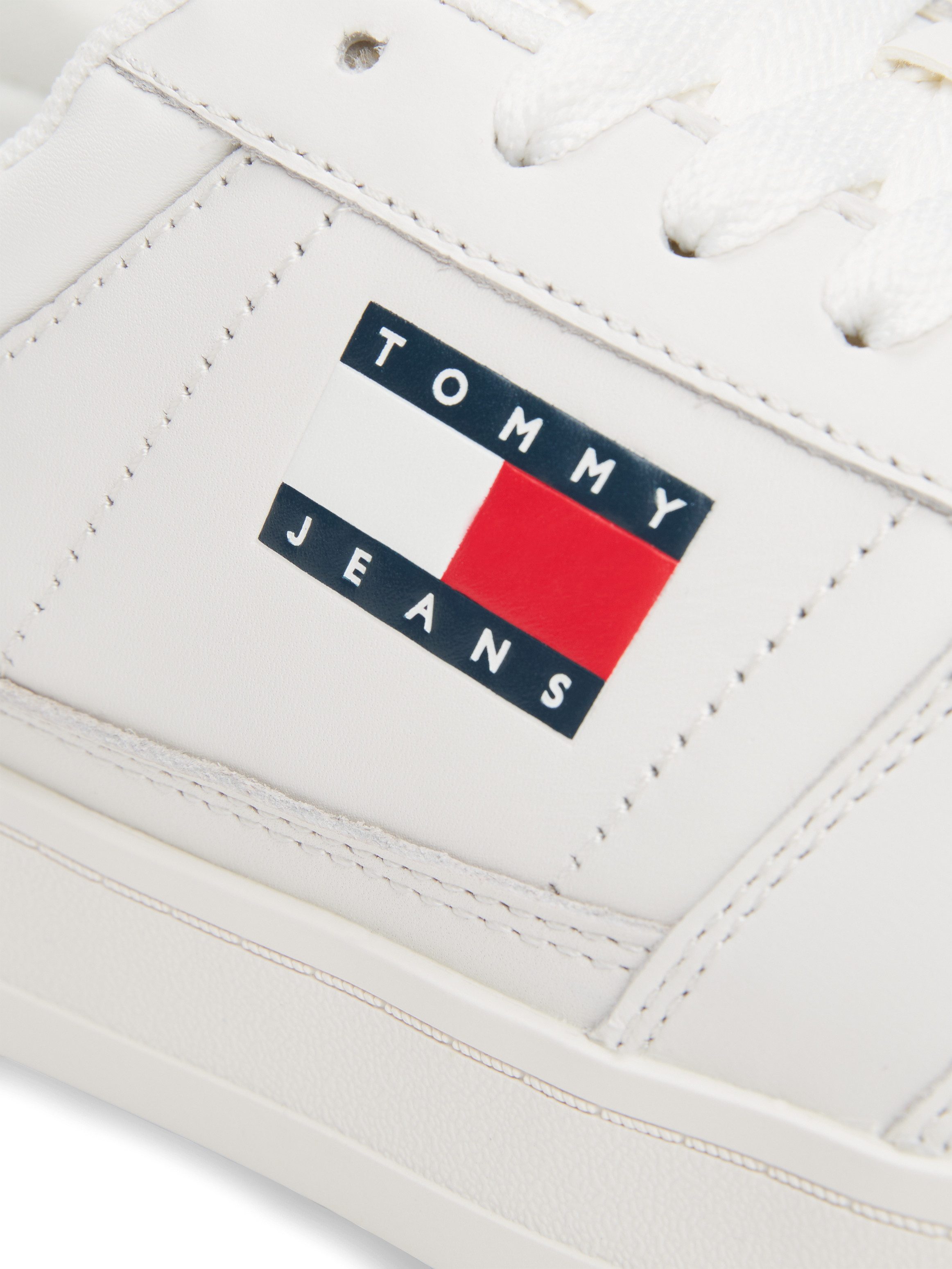 Tommy Jeans TJM THE GREENWICH NEW ESS Sneaker, Freizeitschuh, Halbschuh, Schnürschuh im Basekt-Style