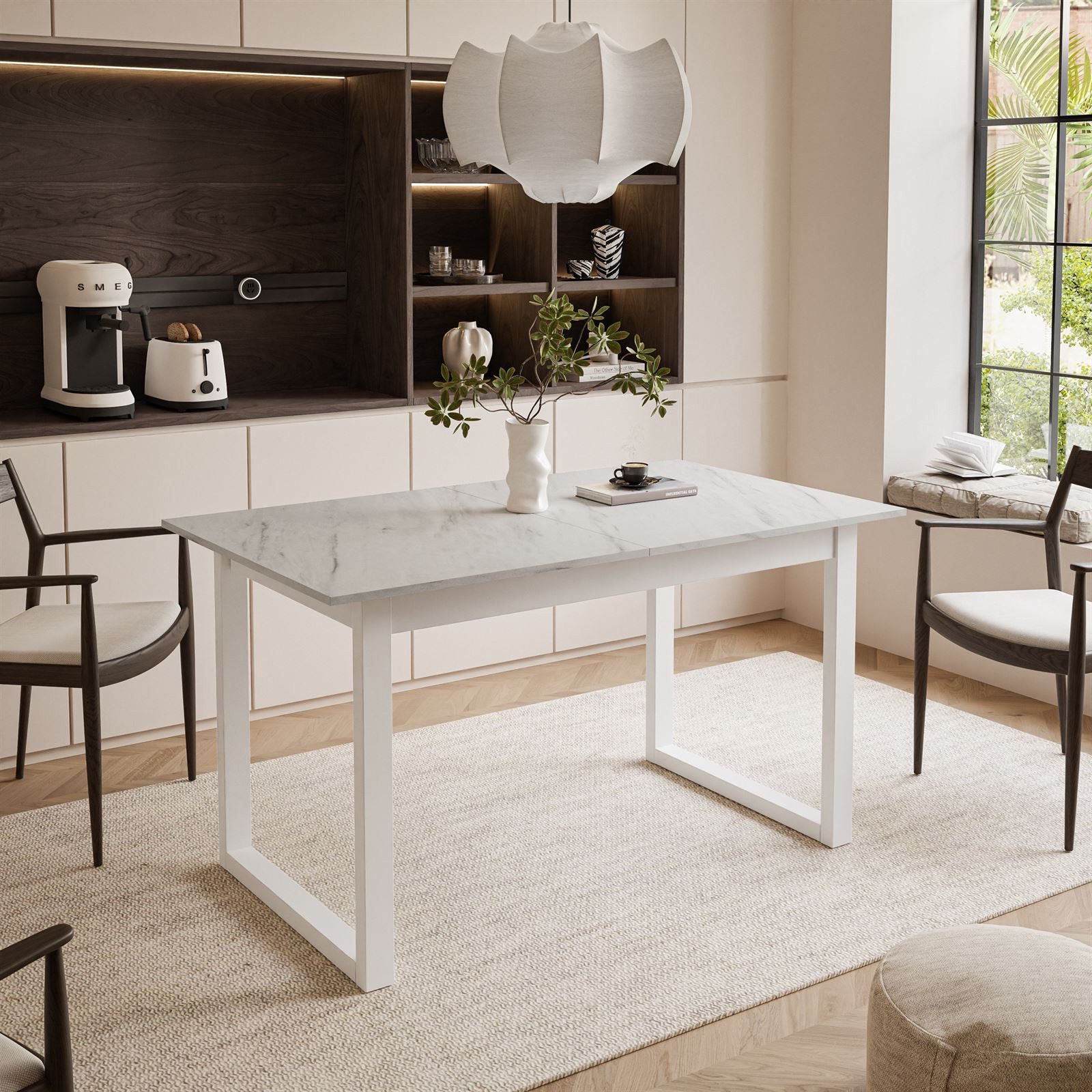 Lookway Esstisch ARTON II ausziehbarer Tisch 140 cm, Breite: 140-195 günstig online kaufen