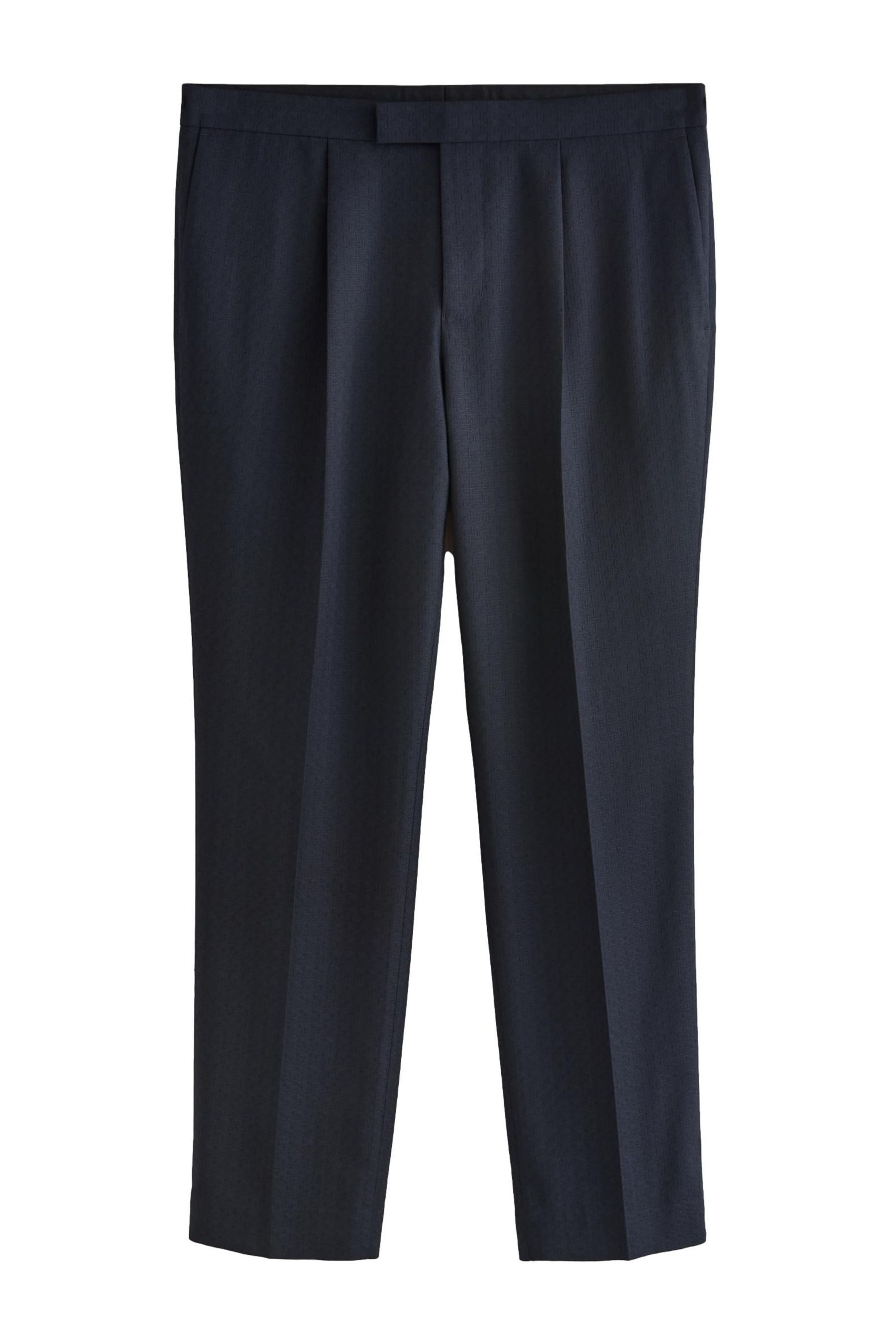 Next Anzughose Strukturierte Tailored Fit Smokinghose (1-tlg)