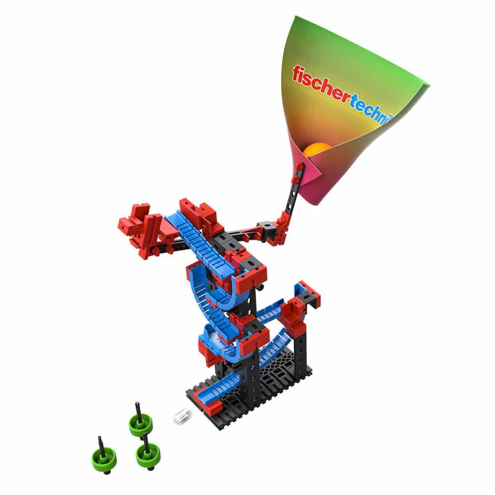 fischertechnik Kugelbahn-Bausatz Advanced Ping Pong Bowling, (114-tlg)