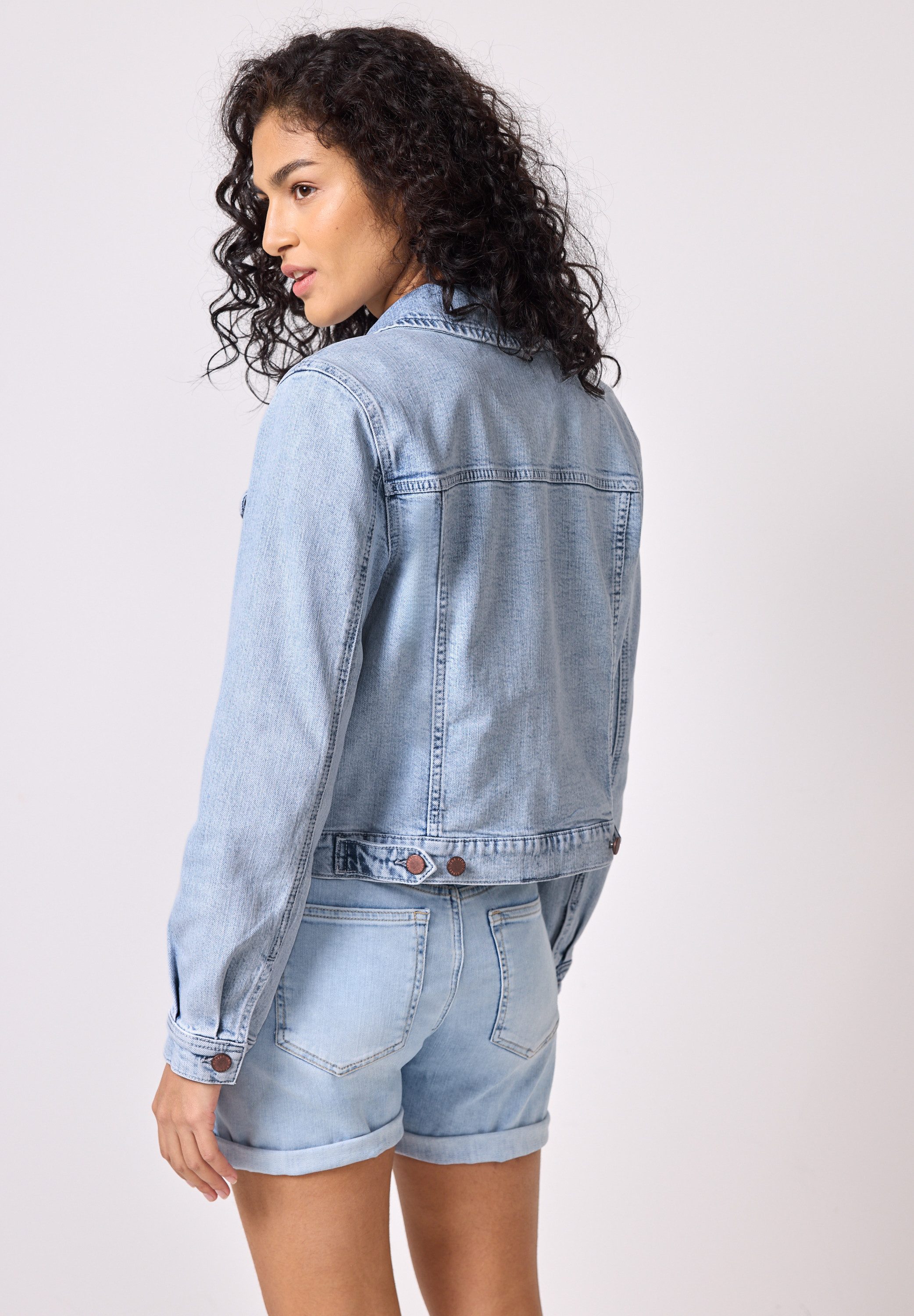 STREET ONE STUDIO Jeansjacke mit Brusttaschen günstig online kaufen