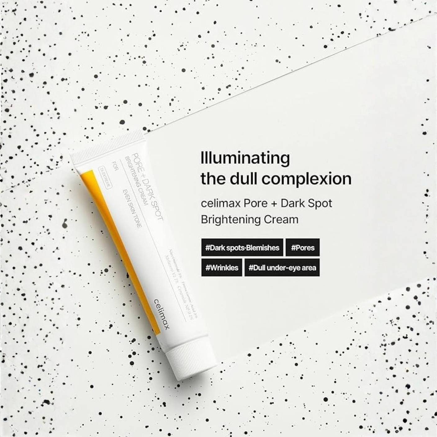 celimax Tagescreme Pore+Dark Spot Brightening Cream 35 ml – aufhellende Gesichtscreme mit Niacinamid & Tranexamsäure – gegen Pigmentflecken, dunkle Flecken & sichtbare Poren