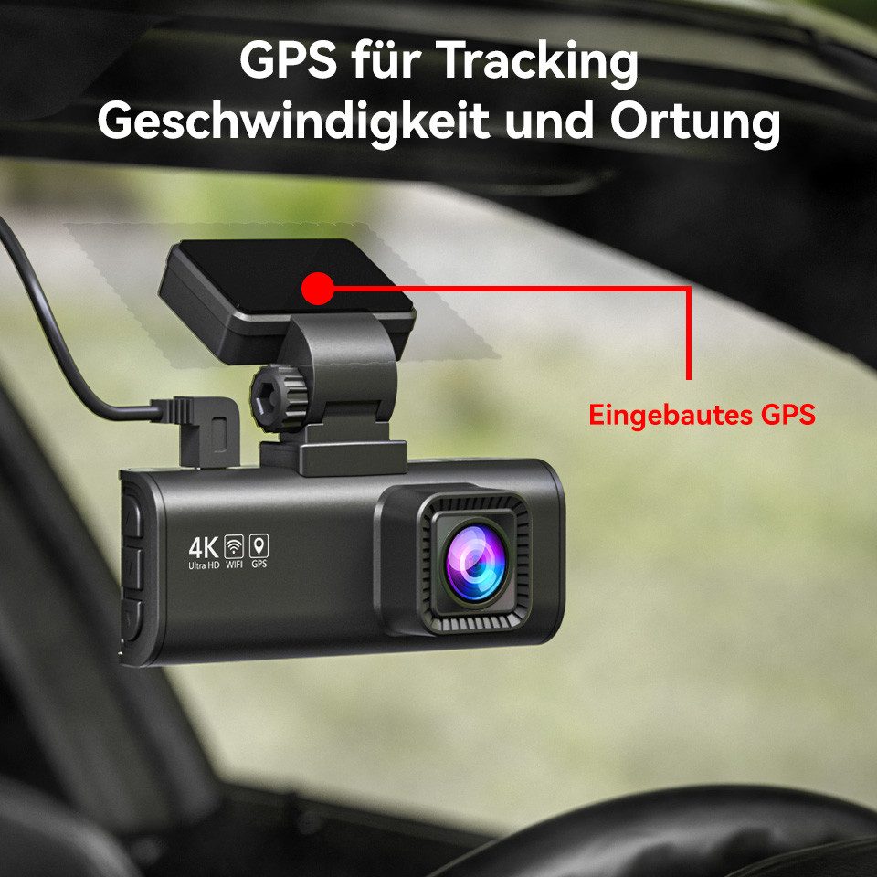 REDTIGER Navigationsgeräte-Halterung 3M Montierung für F7N Dashcam mit GPS-Modul, GPS-Halterung, (1-tlg)