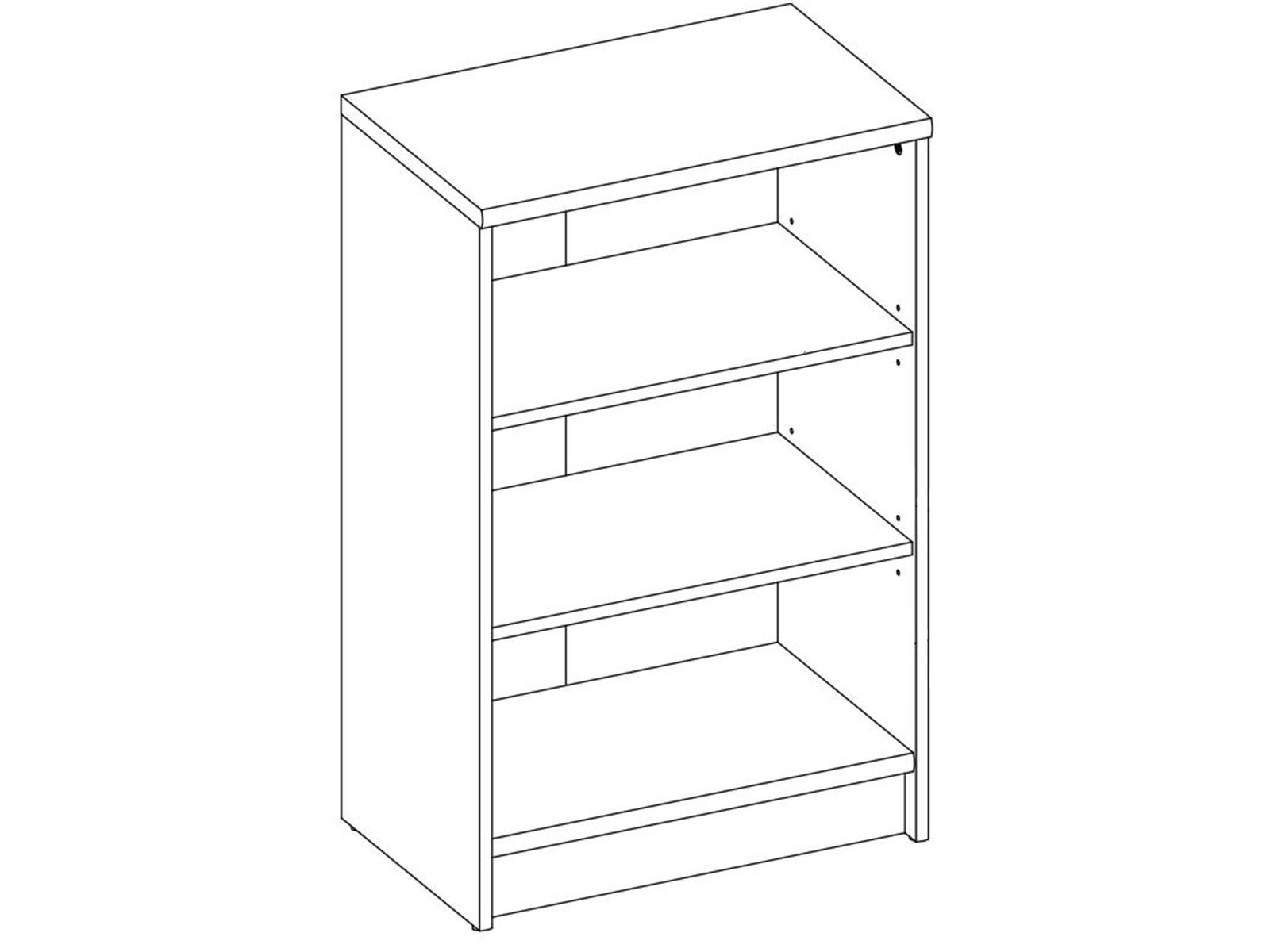 PREISBRECHER Regal Olli, 54 x 86 x 34 cm (B/H/T)