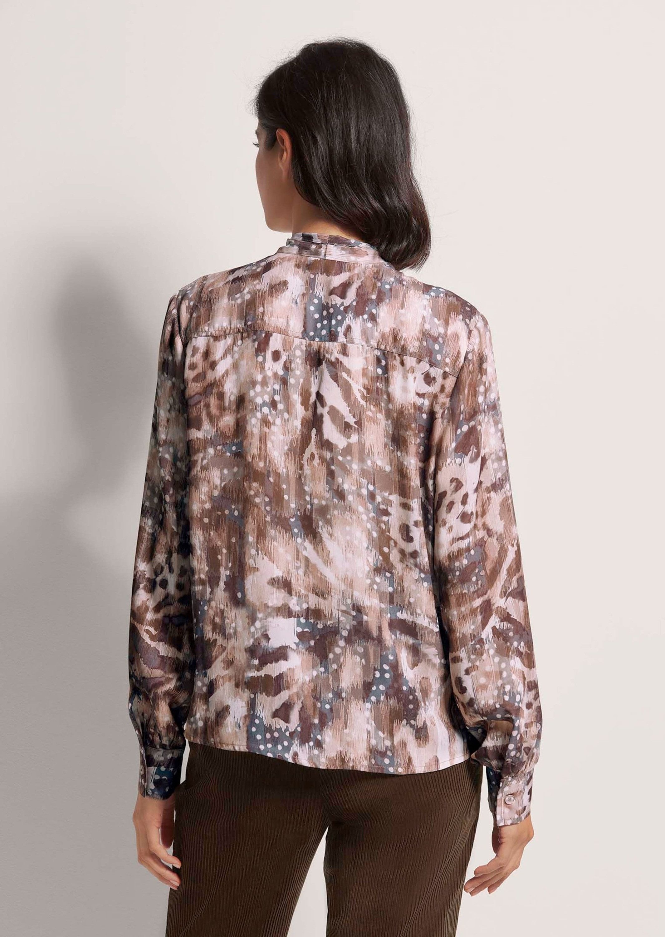MADELEINE Hemdbluse Hemdbluse mit Unikat-Print