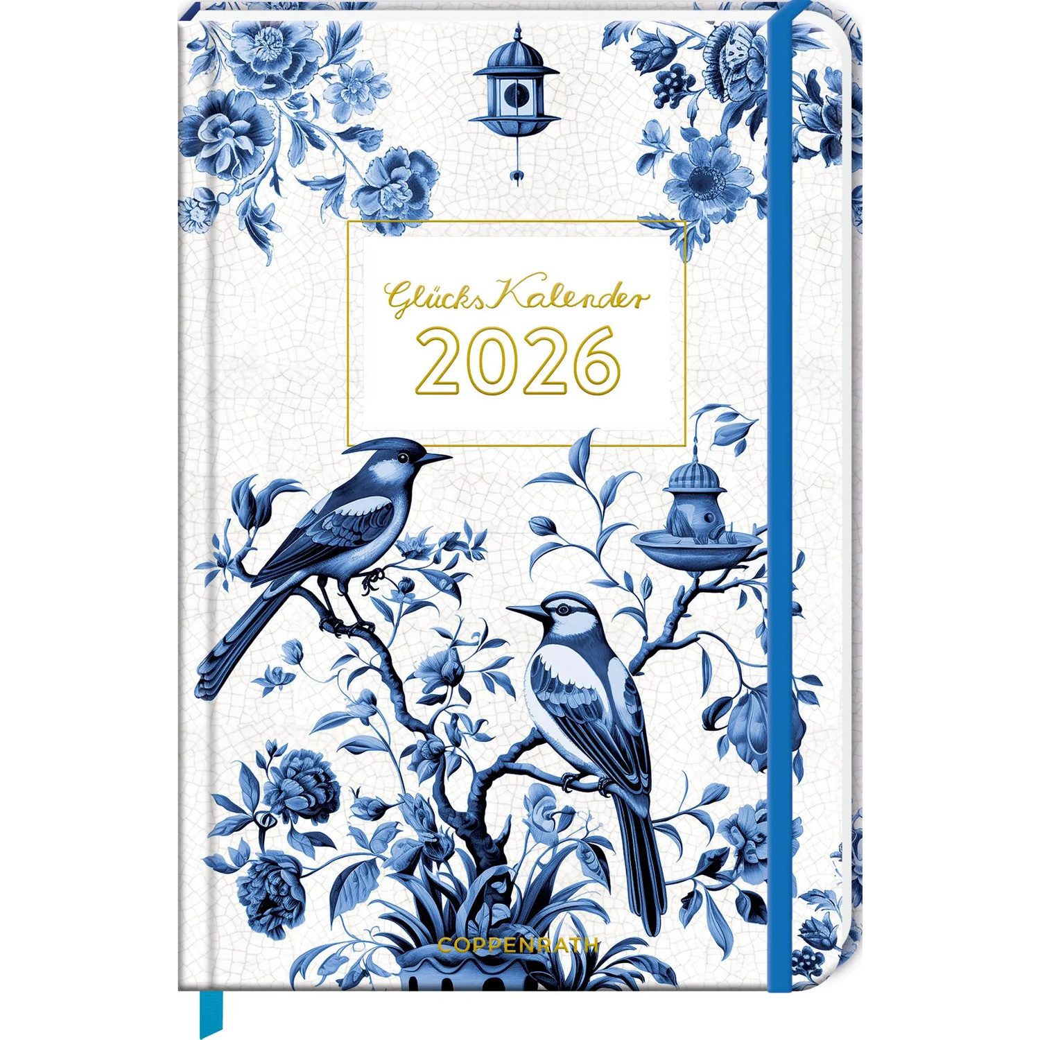 Coppenrath Geburtstagskalender GlücksKalender 2026 - Vögel (Barbara Behr)