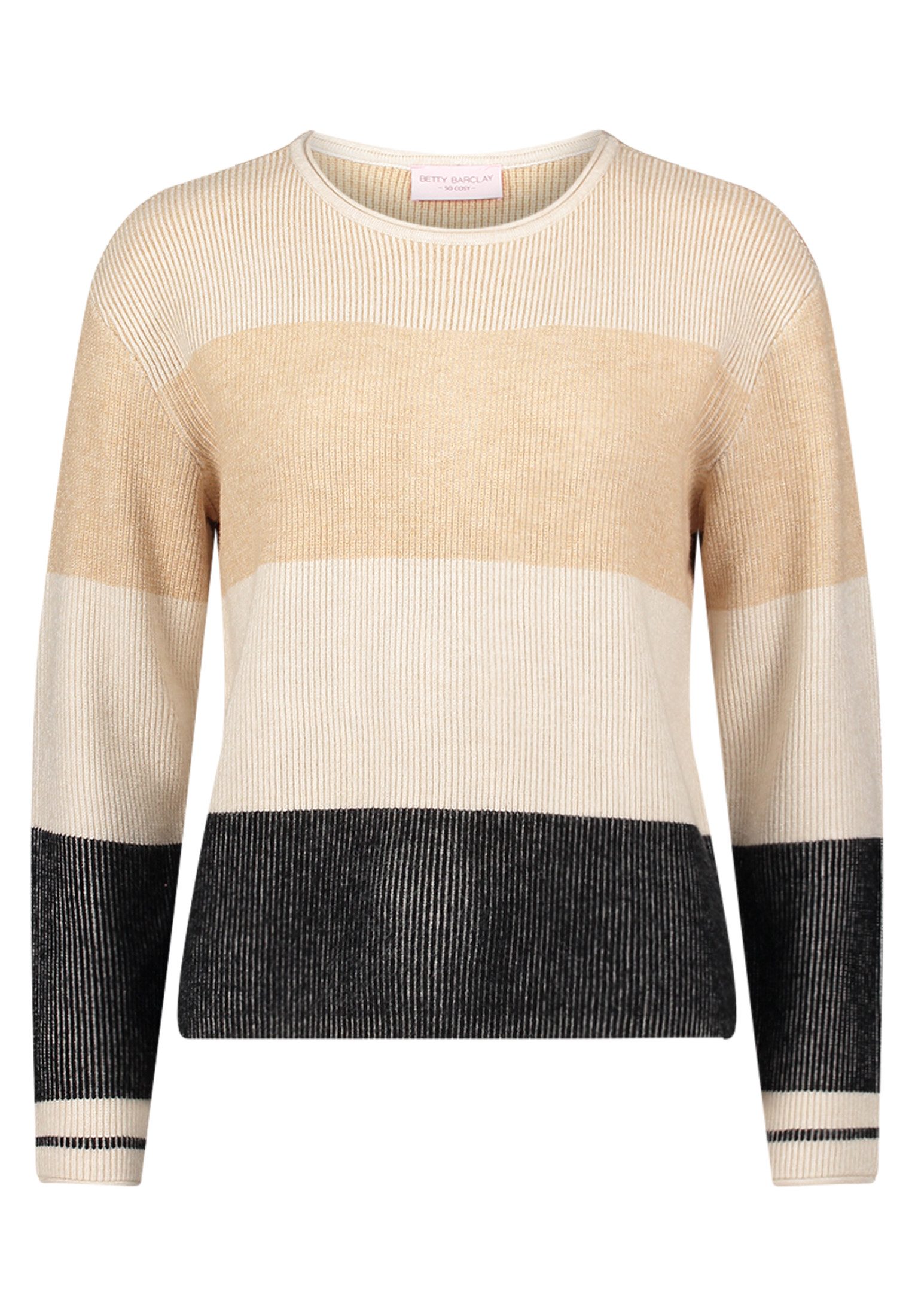 Strickpullover Damen mit Rippenstruktur