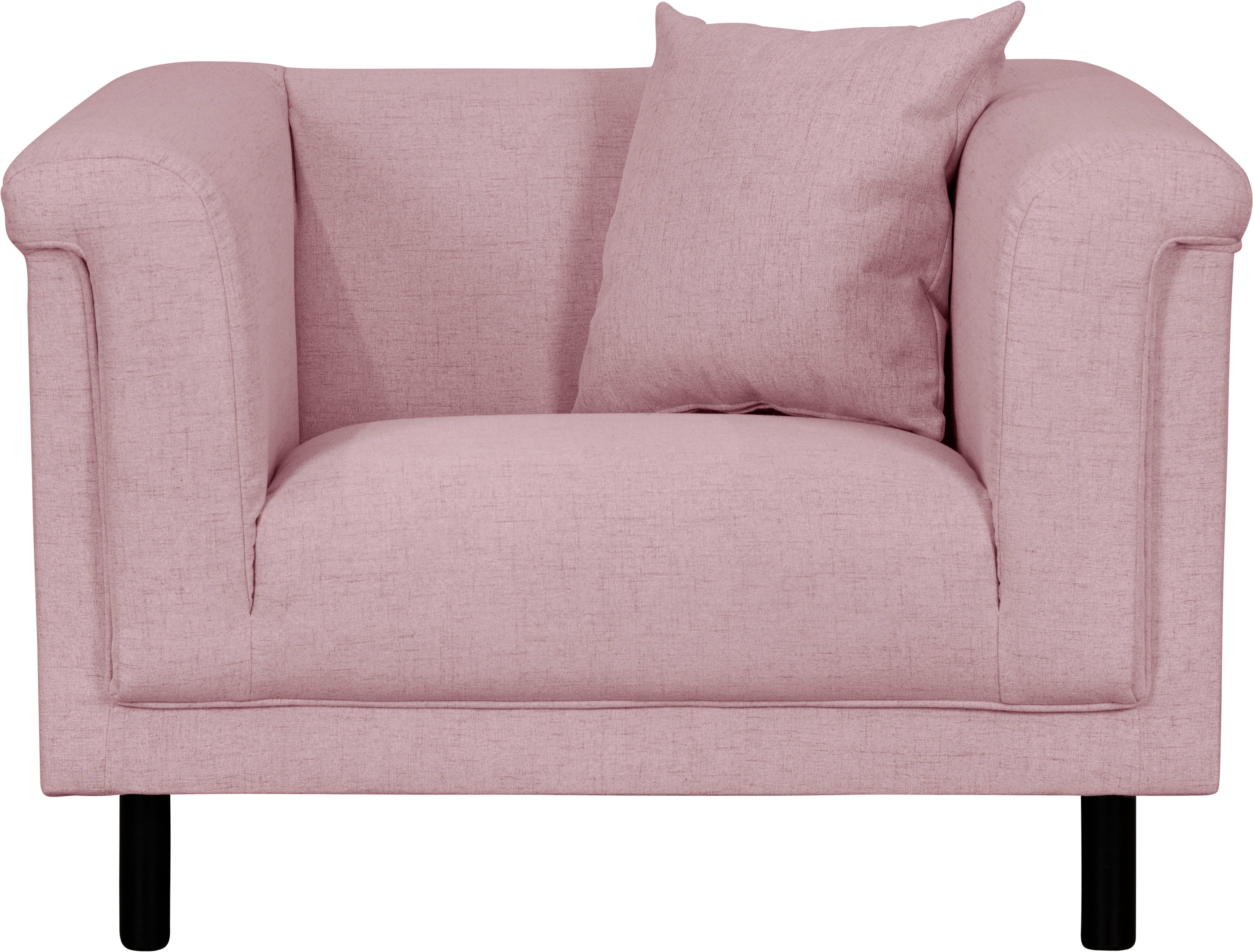 Home affaire Sessel AGNIA B/T/H: 100/85/71 cm, incl. Zierkissen, auch in Cord und Bouclé