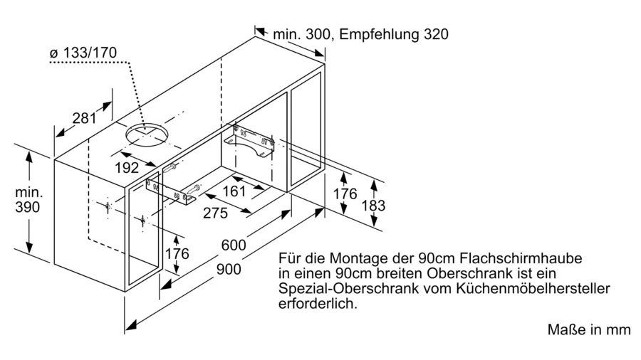 Constructa Flachschirmhaube CD30976 CD30976
