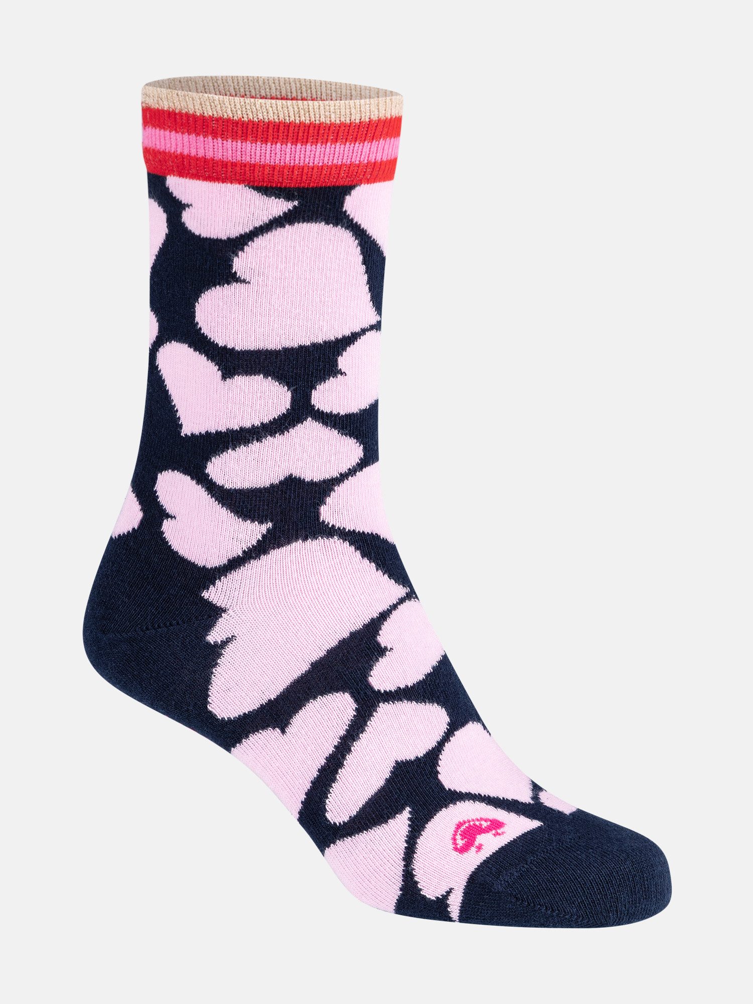 Langsocken Lovely Socks "MarilyEP" aus Baumwollmix
