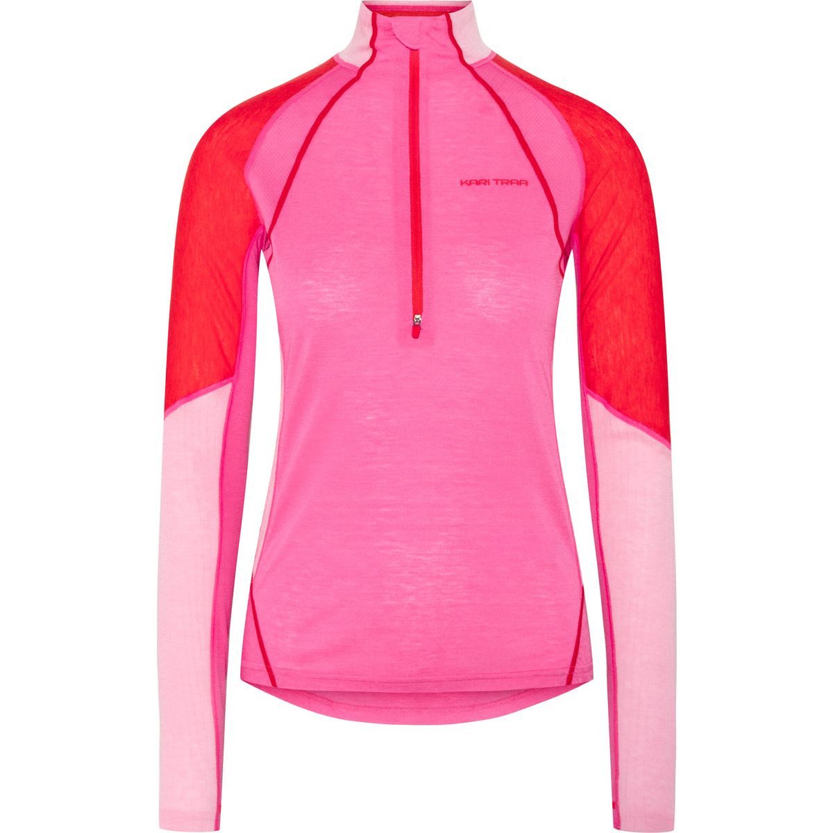 Kari Traa Funktionsunterhemd Alma Half Zip Leichter, funktionaler Base Layer aus Merinowolle mit strategischen