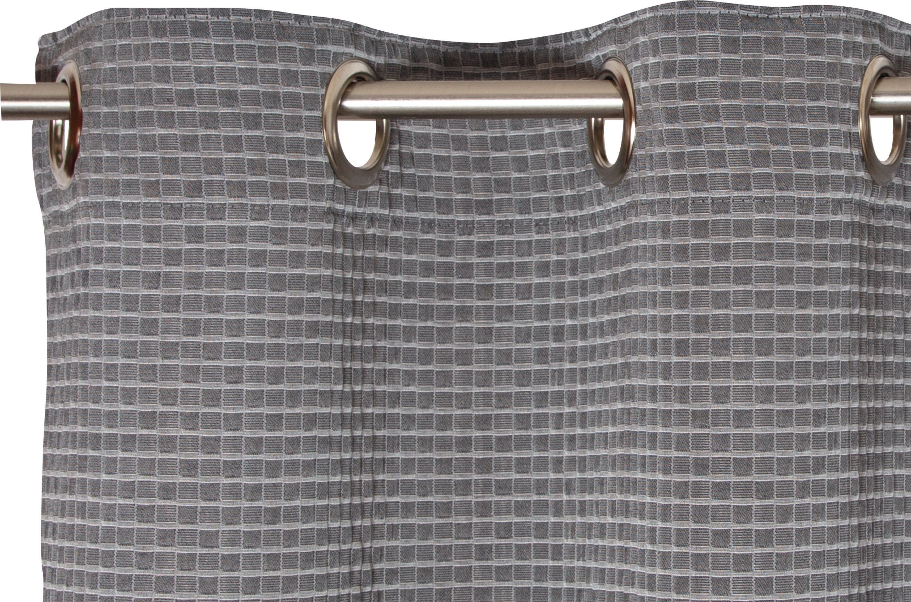 Esprit Vorhang Square (1 St), Ösen, blickdicht, blickdicht