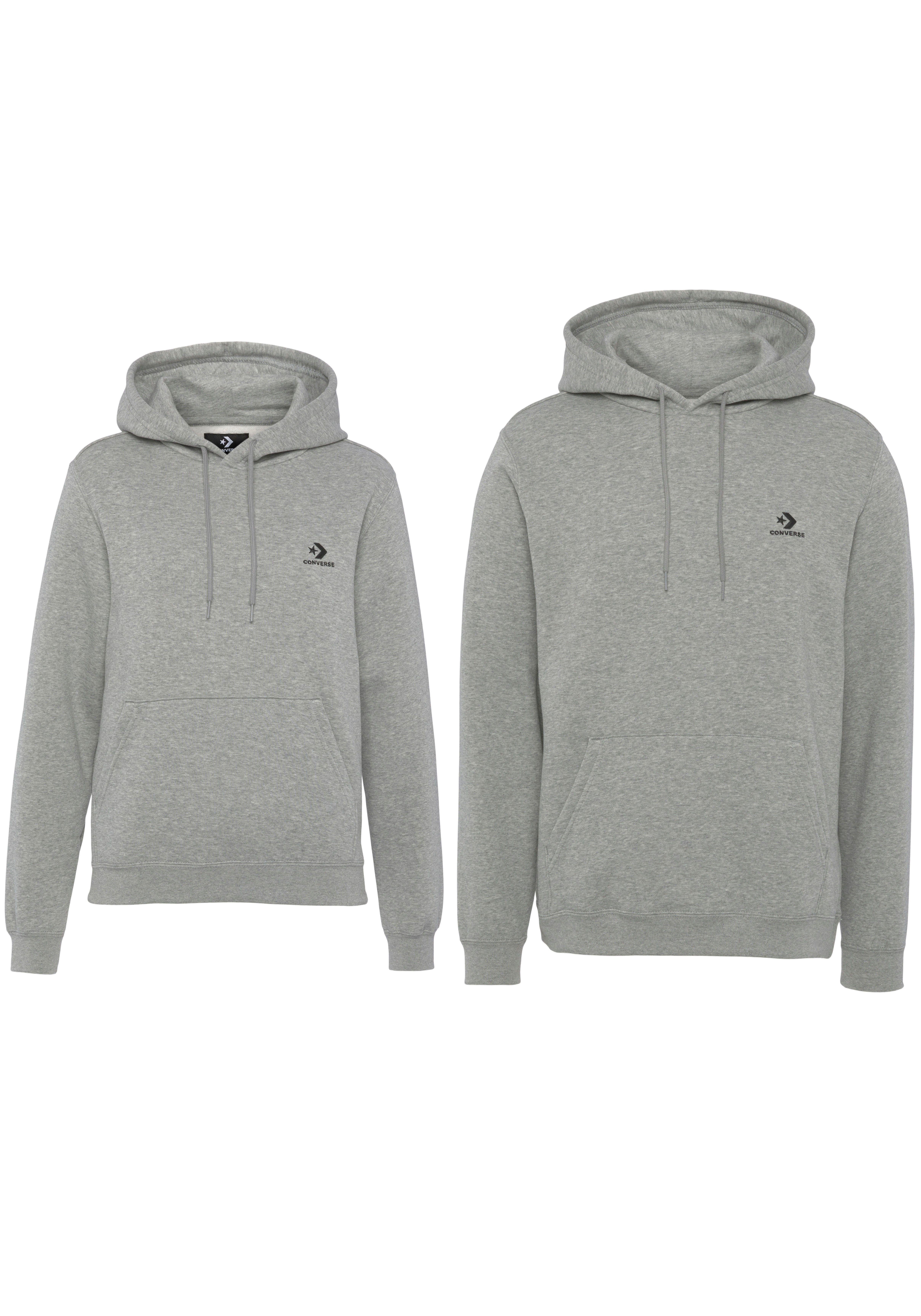 Kapuzensweatshirt EMBROIDERED STAR CHEVRON BRUSHED BACK FLEECE HOODIE