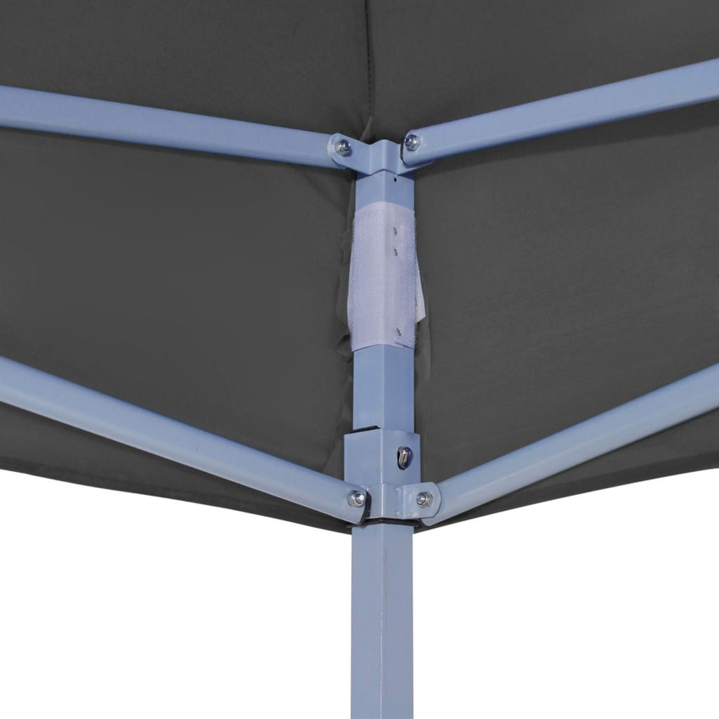 vidaXL Pavillon-Ersatzdach Partyzelt-Dach 4x3 m Anthrazit 270 g/m², 405 x 275 cm – Bild 5 von 5