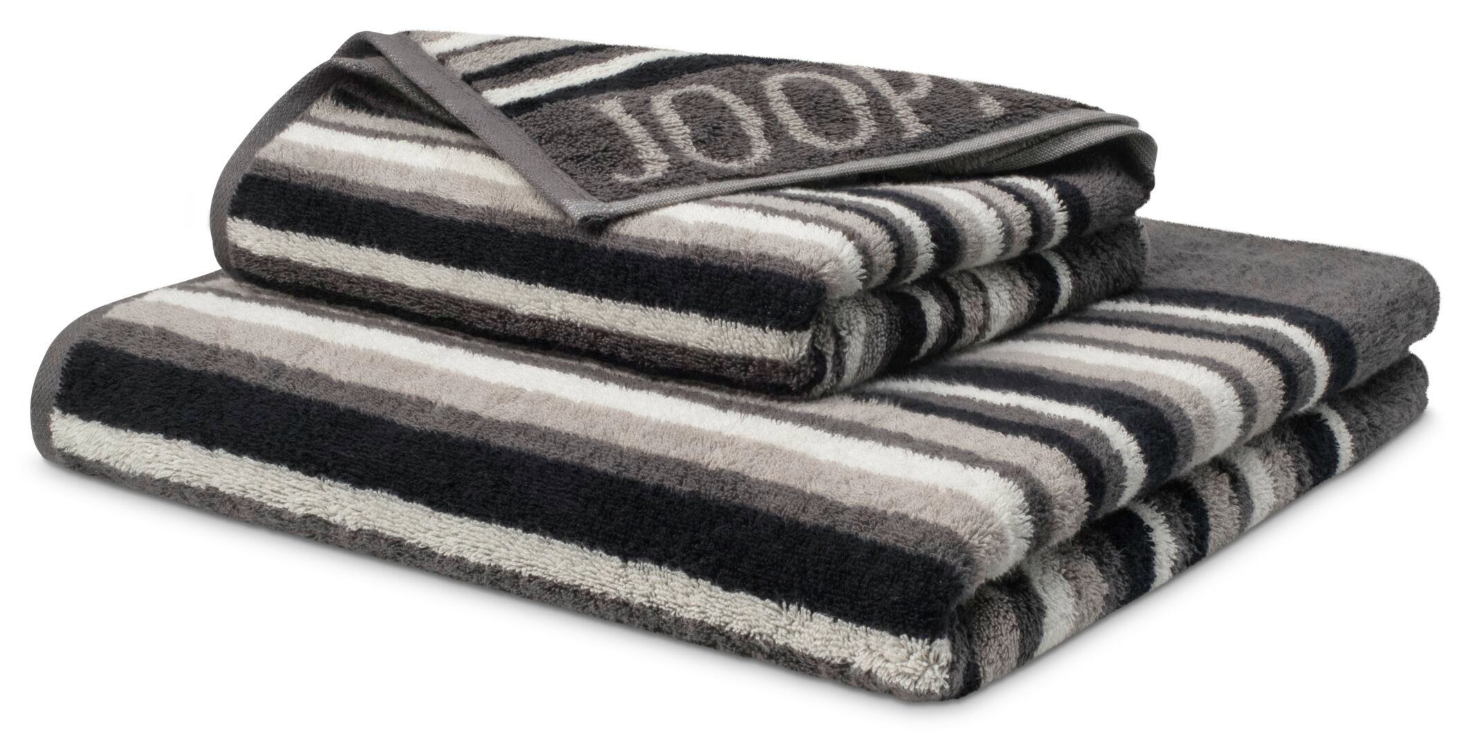 STRIPES (1-St) Anthrazit LIVING JOOP! Duschtuch, - Joop! Textil MOVE Duschtuch