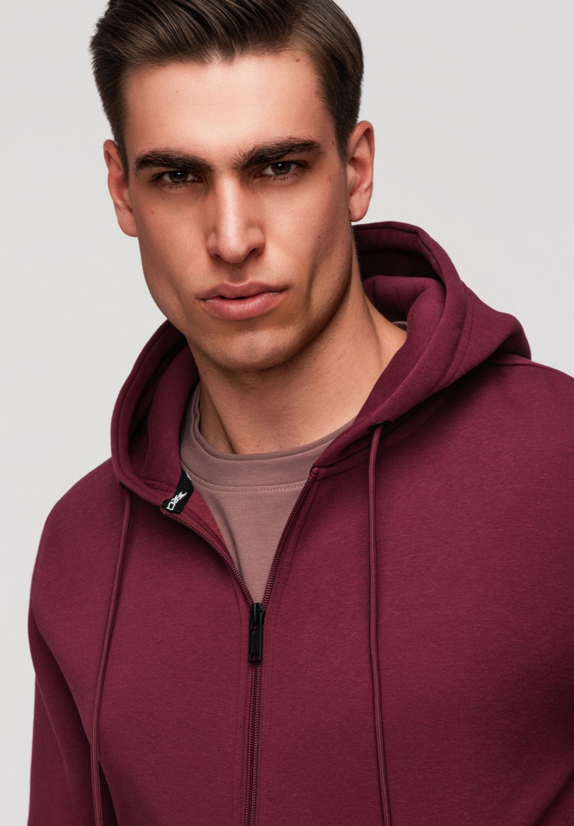 OMBRE Kapuzensweatjacke Kapuzensweatshirt – Bild 2 von 5