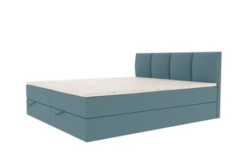 99rooms Boxspringbett Alvaro (Schlafzimmerbett, Bett), 140/160/180x 200 cm, wahlweise mit Topper, mit Bonellfederkern