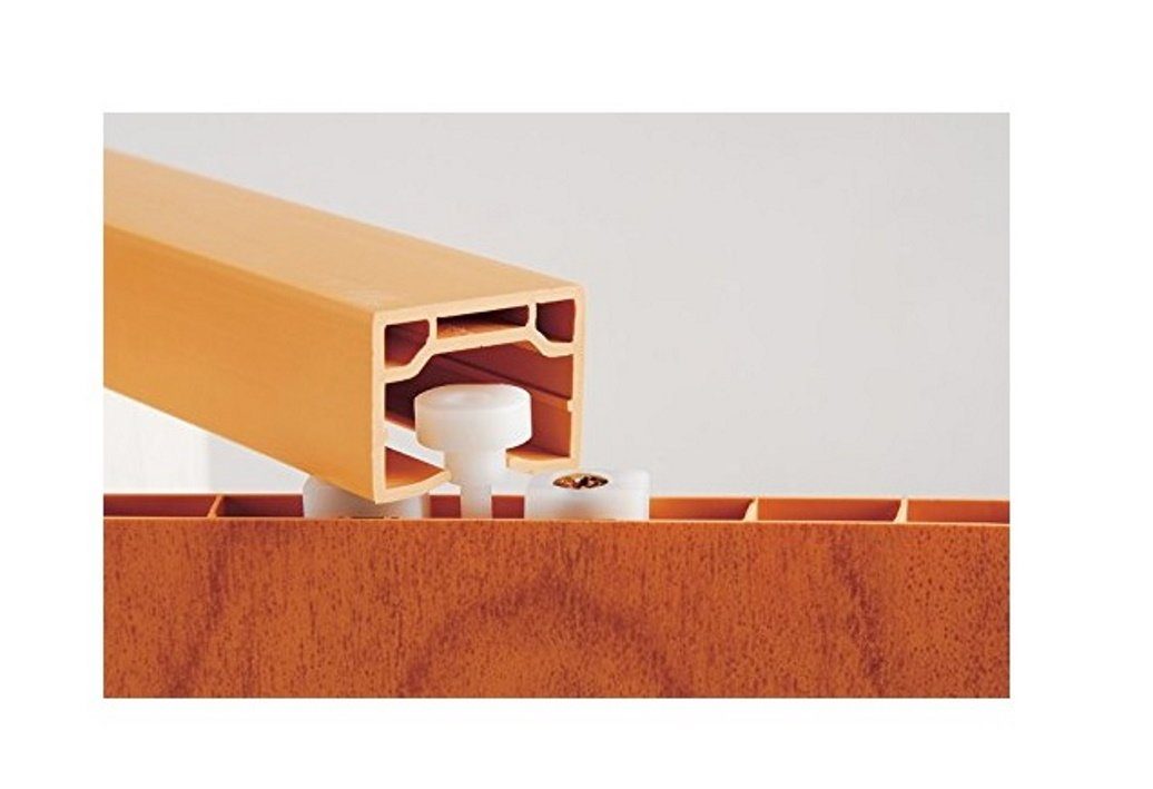 Vivaldi Falttür Schiebetür Tür Farbe buche H. 203 cm Türbreite bis 84 cm pi043 Neu (1 Karton, 1-St., 1 Set), teils vormontiert