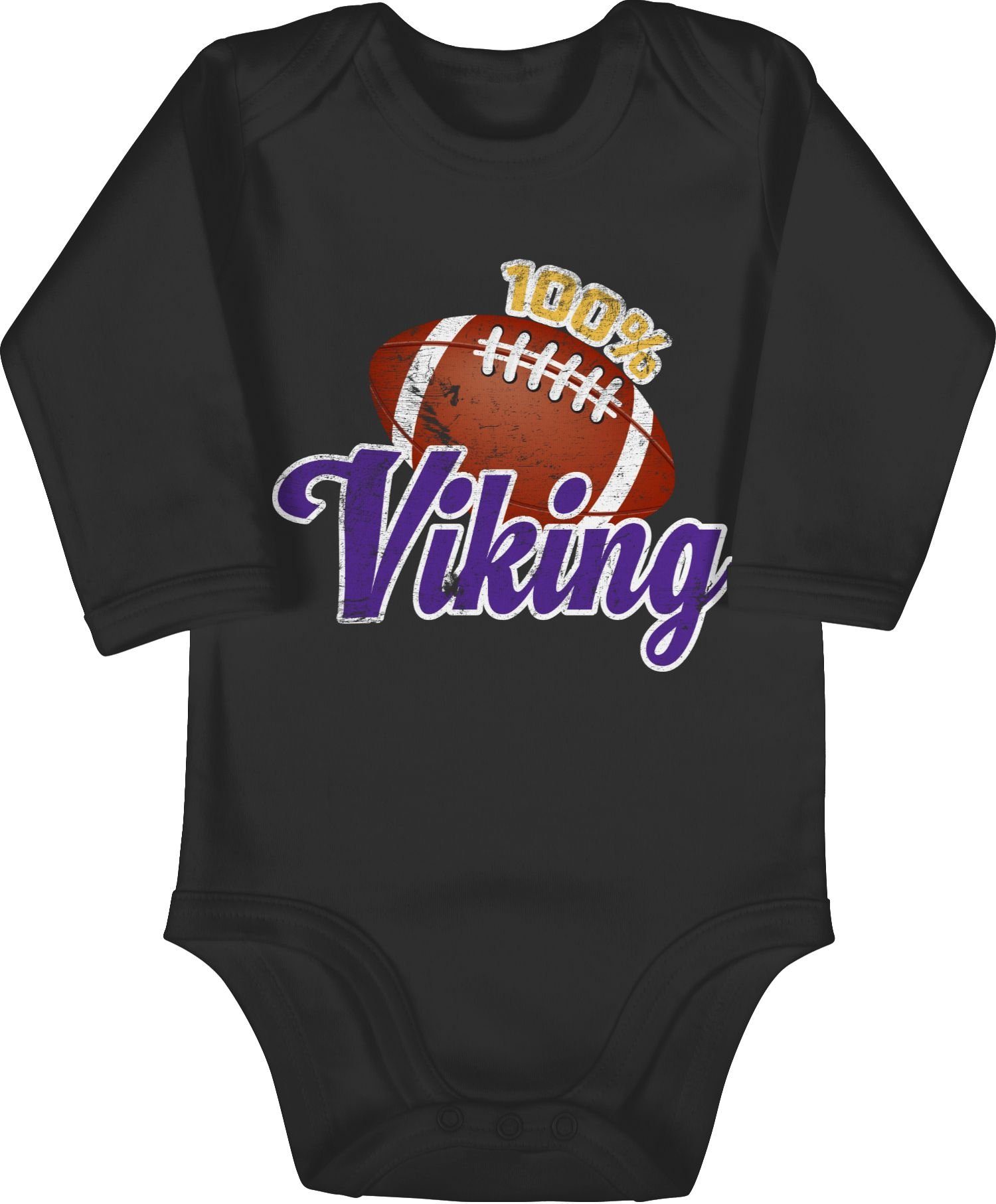 Schwarz & Baby Viking Shirtbody 1 100% Bewegung Sport Shirtracer