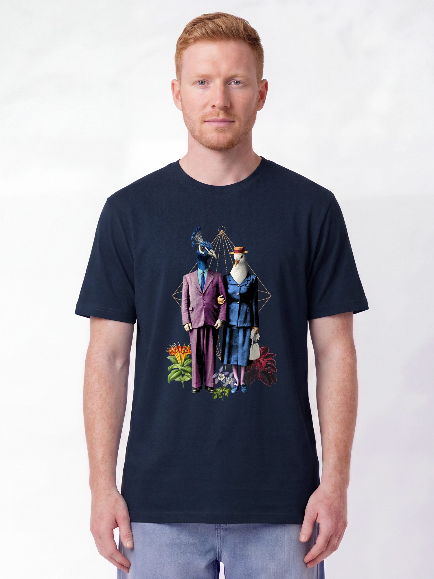 wat? Apparel T-Shirt Fancy Birds
