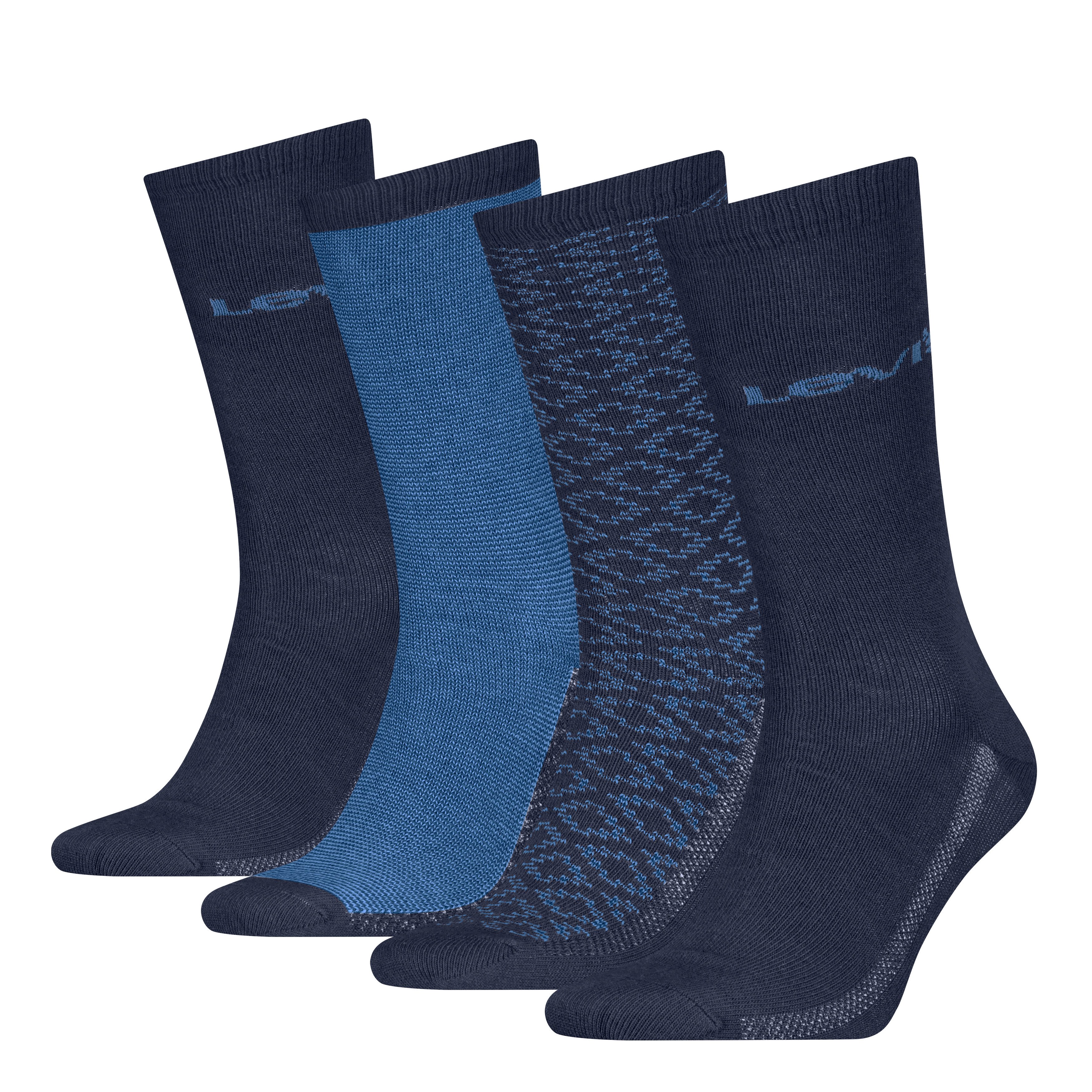 Levi's® Socken LEVIS REG CUT LOSANGE GIFTBOX 4P (4er Pack)