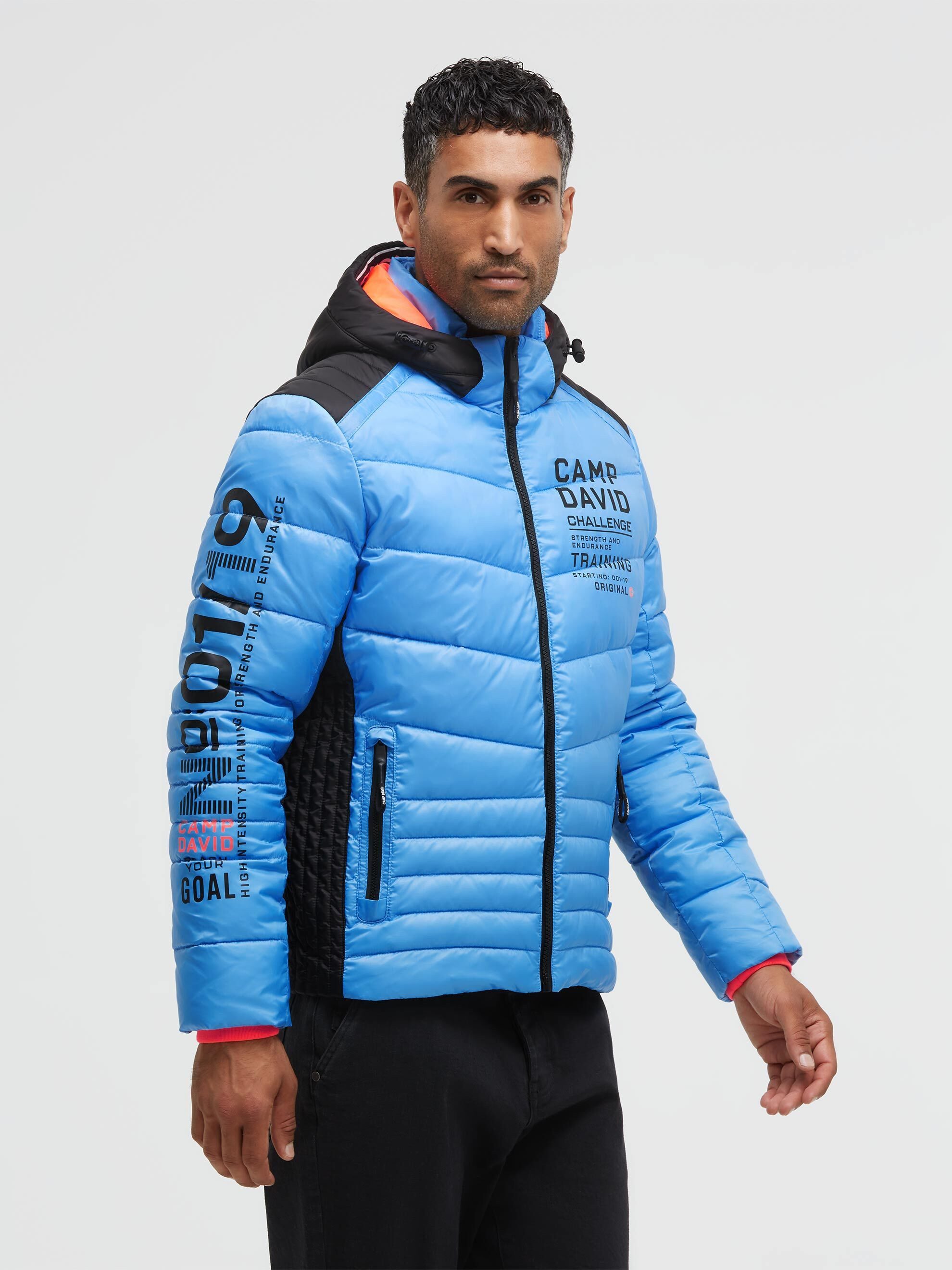 CAMP DAVID Winterjacke mit Innentaschen