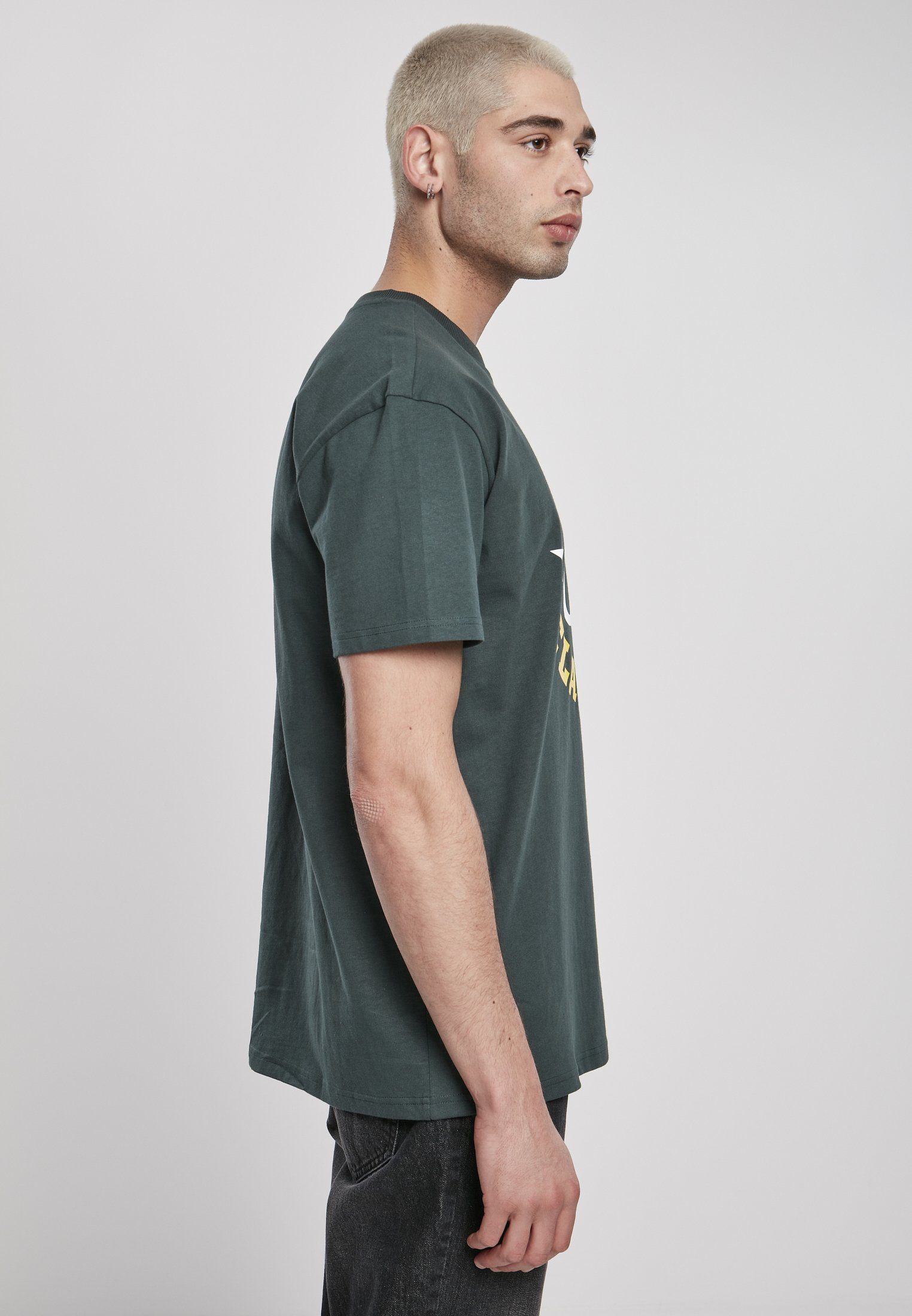 URBAN CLASSICS Tee (1-tlg) Männer College T-Shirt Print
