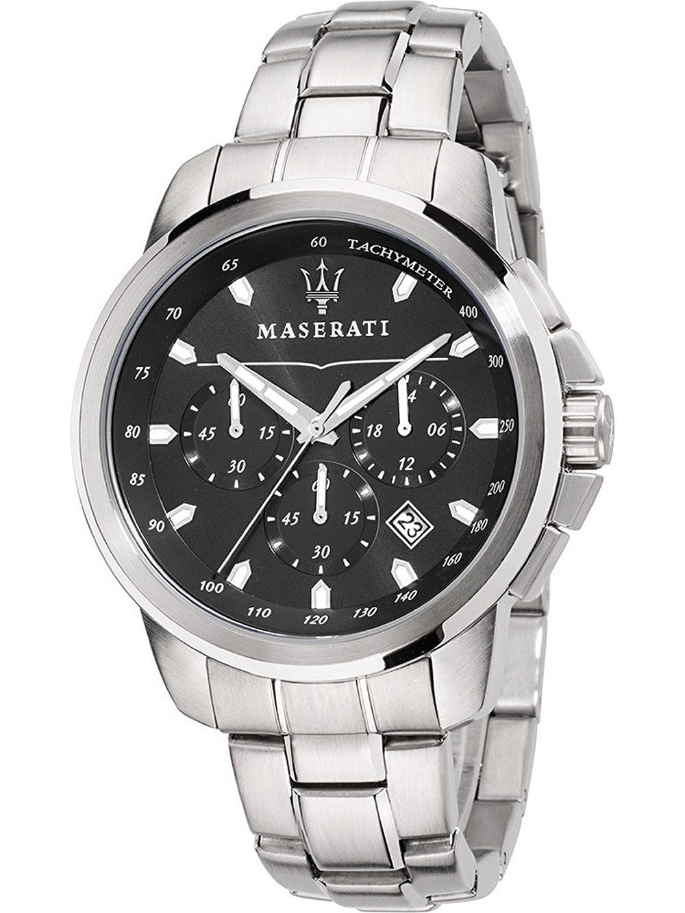 MASERATI Quarzuhr Maserati R8873621001 Successo Chronograph Herrenuhr 44mm 5ATM Maserati R8873621001 Successo Chronograph Herrenuhr 44mm 5ATM