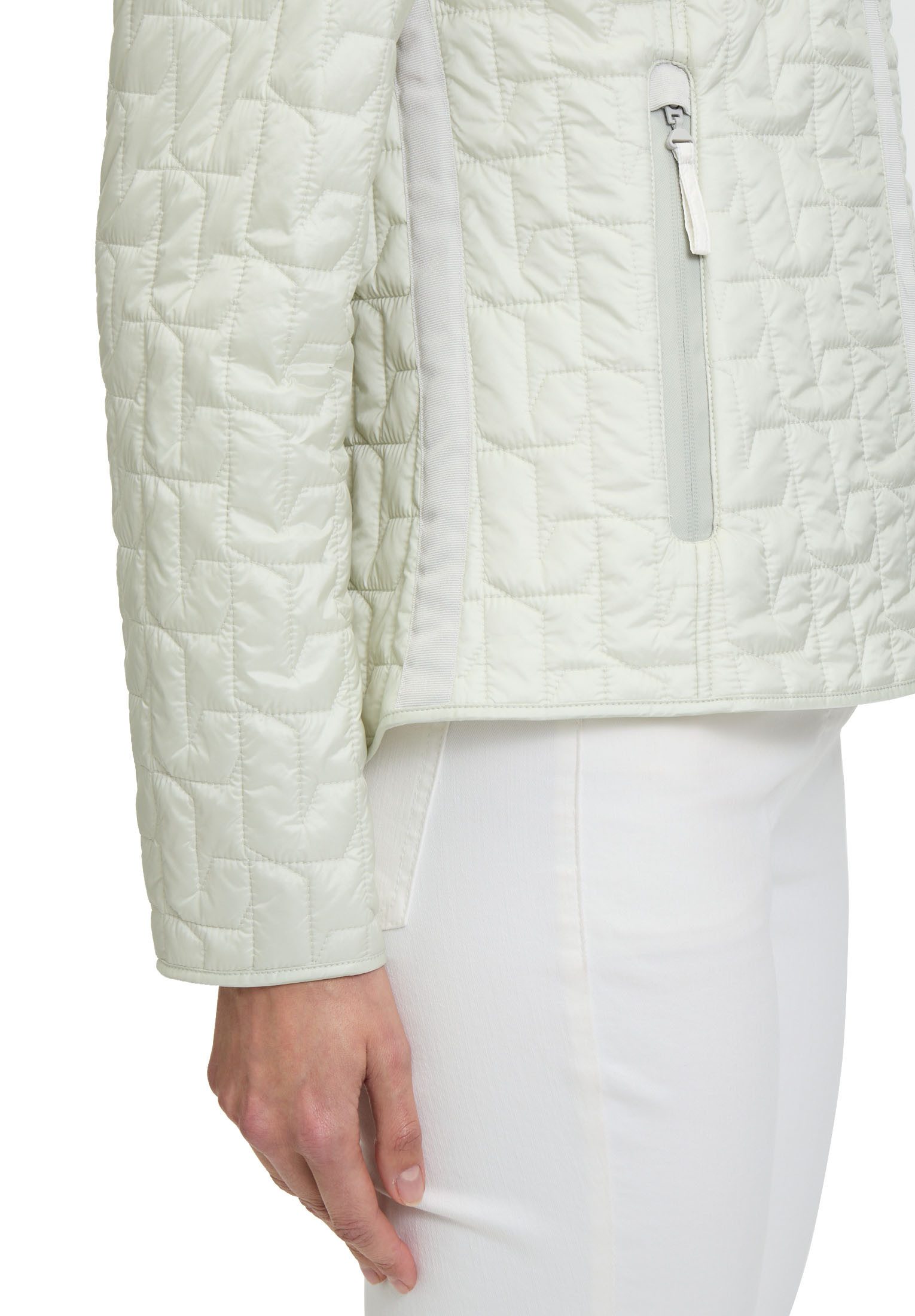 Gil Bret Steppjacke mit Kapuze und Reißverrschluss