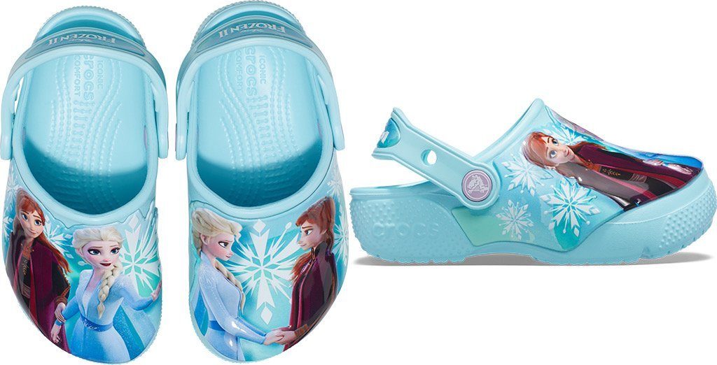 (Packung) Disney T Druck Frozen Clog 2 Crocs FL mit Clog