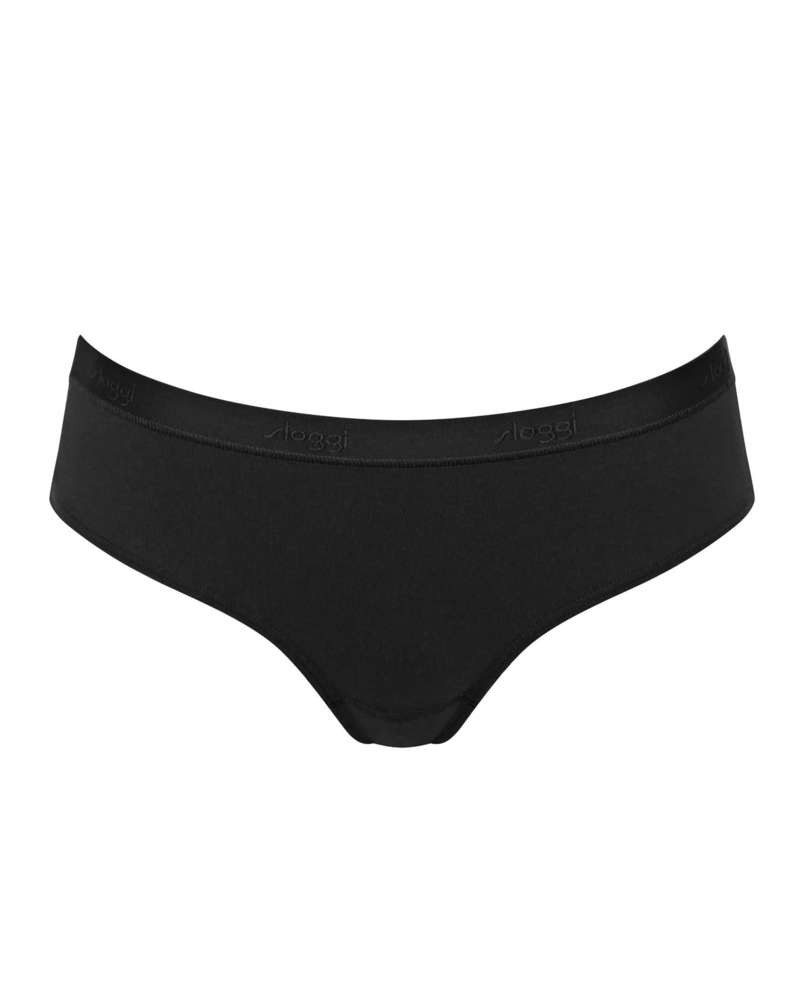 sloggi Hipster Go Casual (Doppelpack) Superweiche, Core-Spun Bio Baumwolle