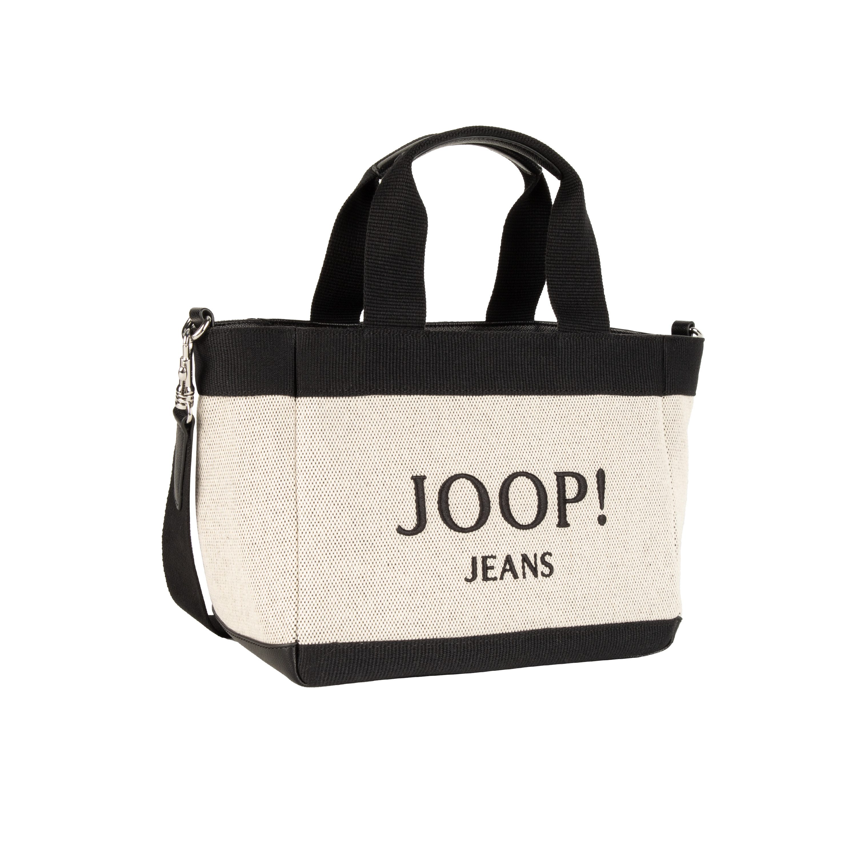 Joop Jeans Handtasche calduccio tela yvette handbag shz, Damen Umhängetasche mit plakativem Logo