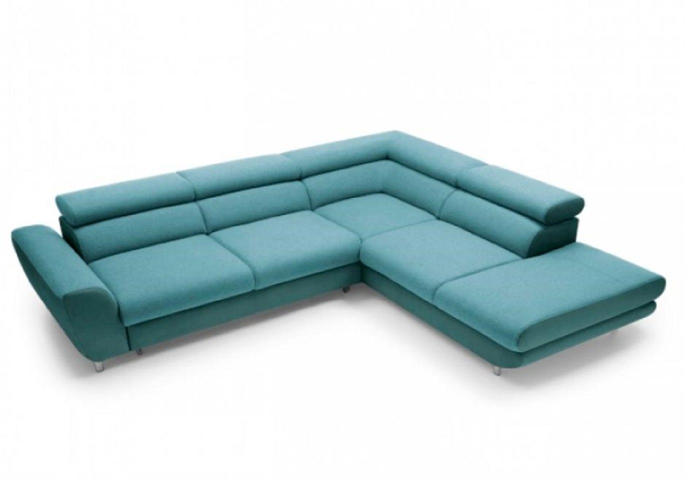 JVmoebel Ecksofa Polster Sofa Eckgarnitur Ecksofa L Form Couch Sofa Sofas, 1 Teile, Made in Europe Grün