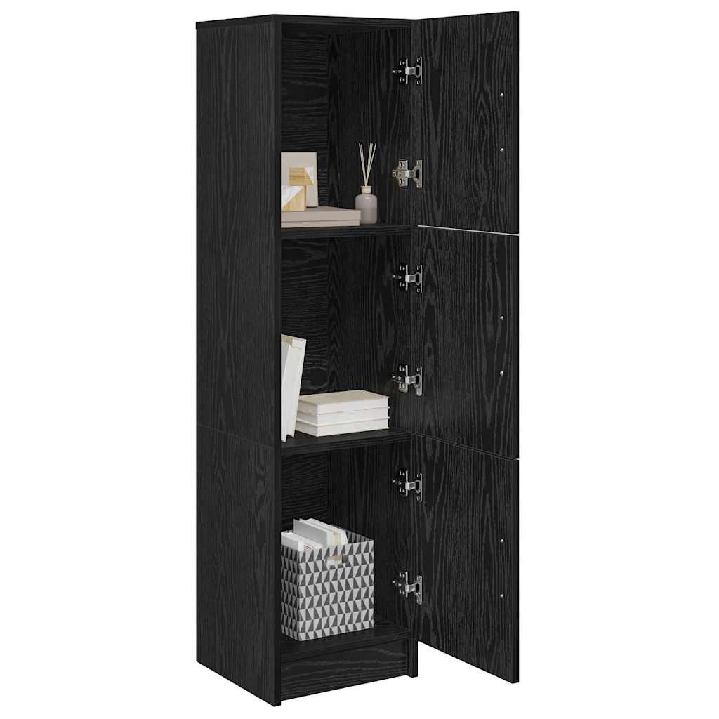 vidaXL Highboard Highboard Schwarze Eiche 31,5 günstig online kaufen