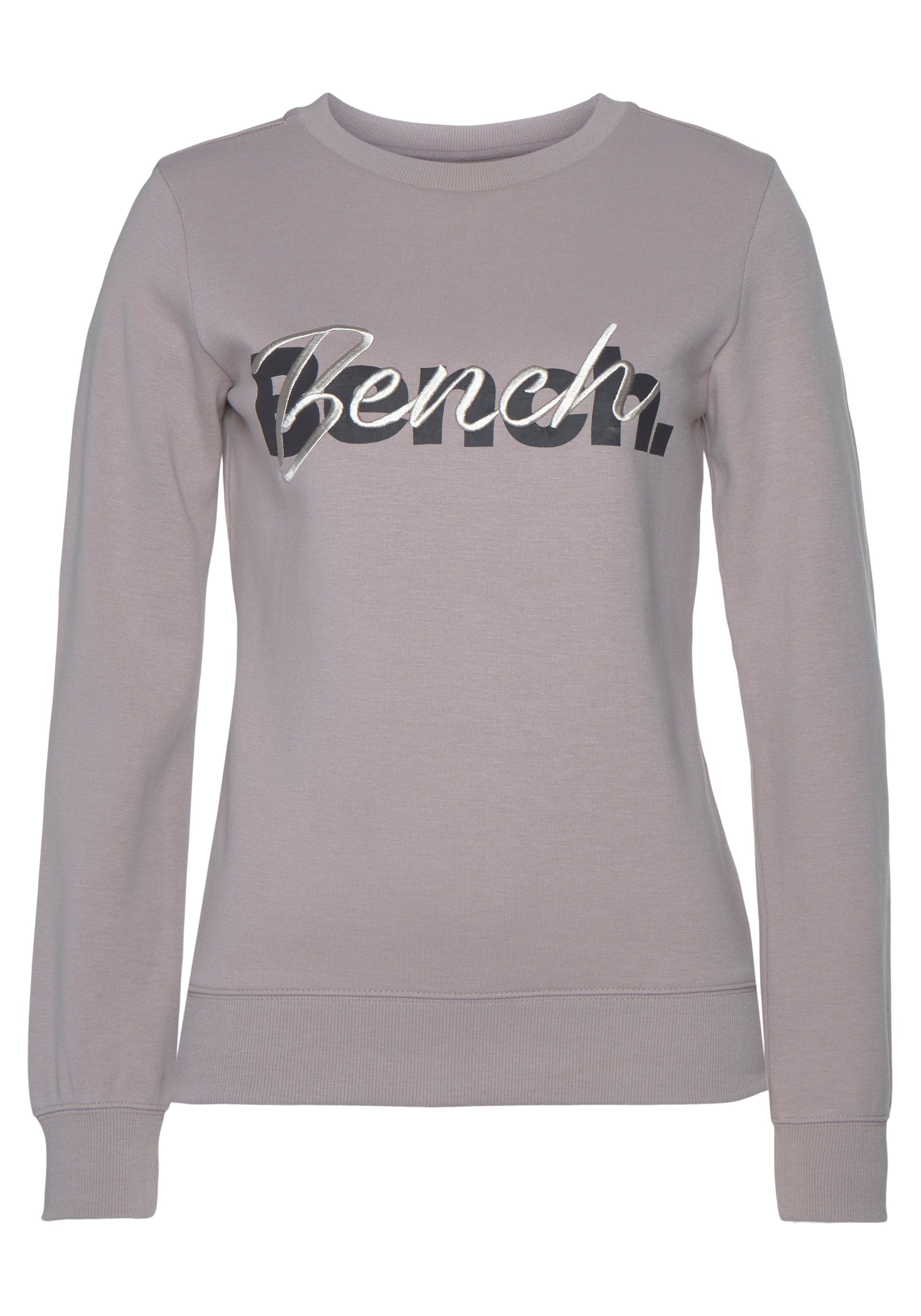 Bench. Loungewear Sweatshirt, mit Logodruck und Stickerei, Loungeanzug günstig online kaufen