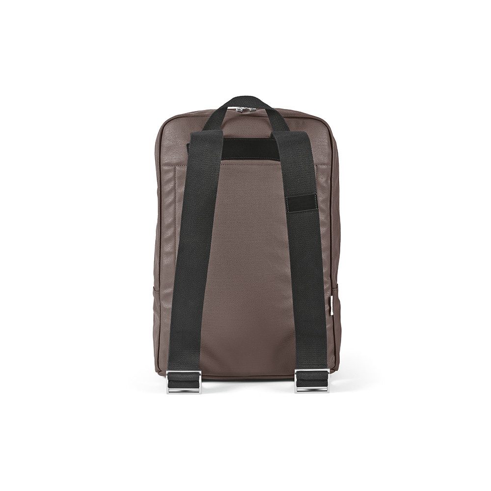 CABBEL Rucksack Rucksack 23L Laptop 17 Zoll wasserdicht Baumwolle nachhaltig robust (Rucksack, 1-tlg., Einzelartikel), Grau, 85% recycelt, 0,885 kg leicht, 29x43x14 cm, 23L Volumen