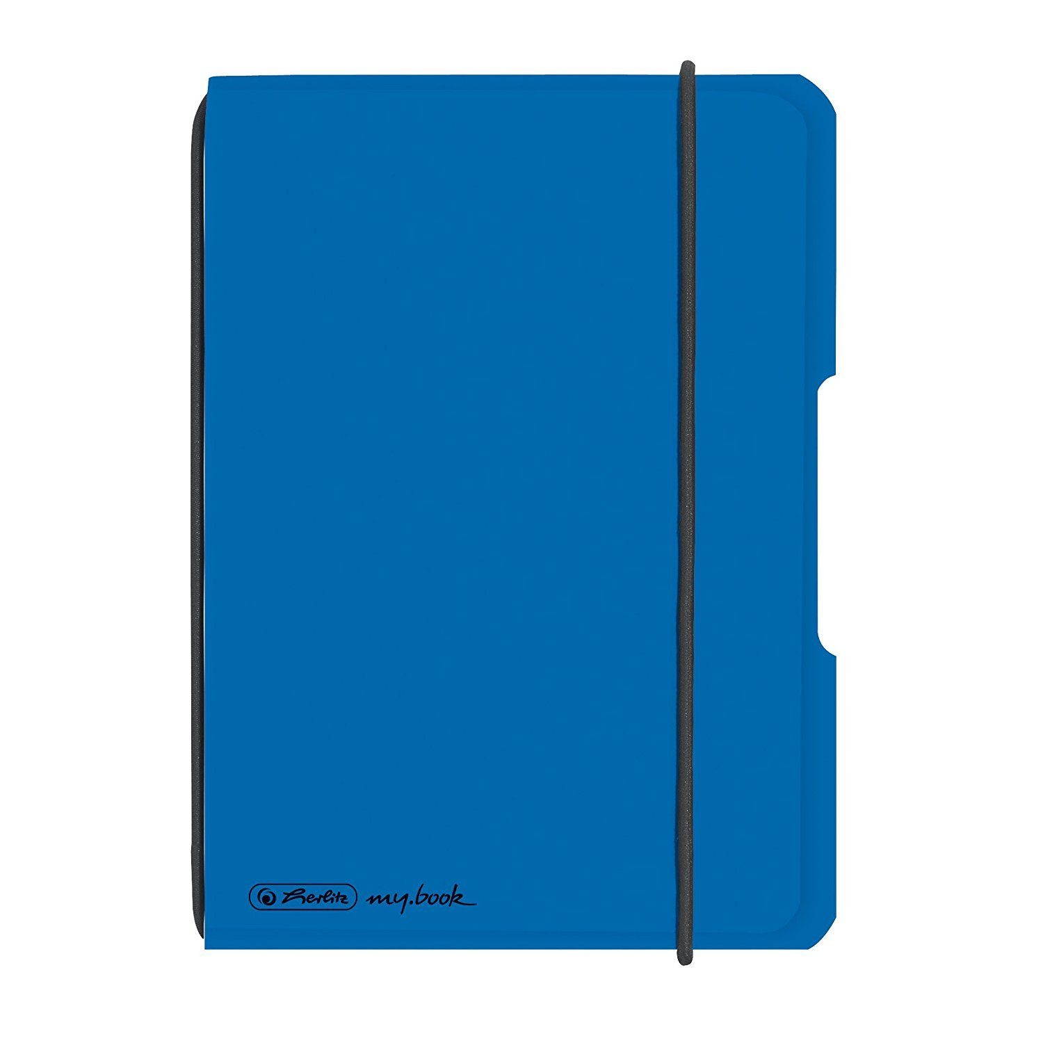 Notizheft Herlitz Notizheft / DIN A6 / flexibel / 40 Blatt / kariert / Farbe: bl