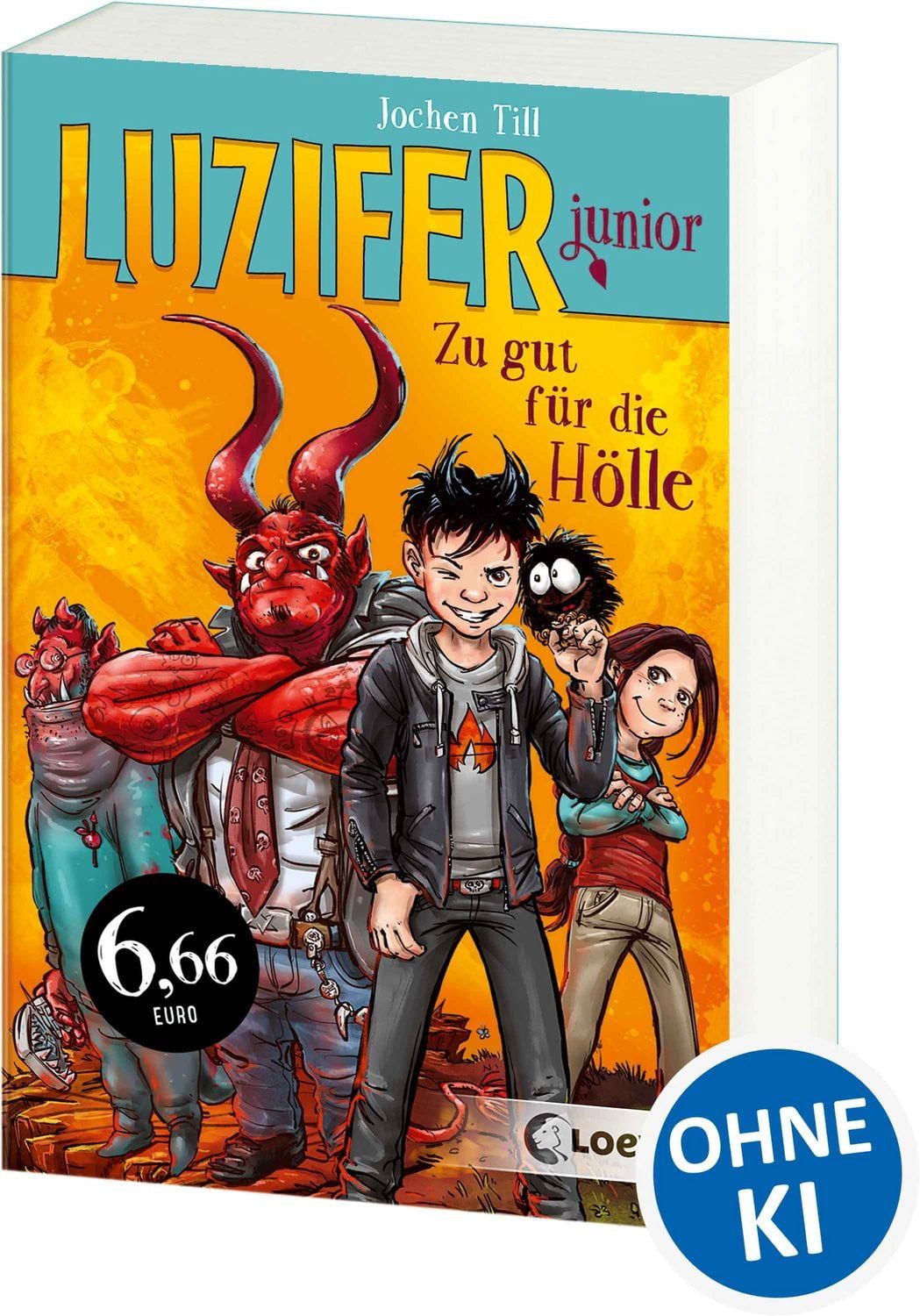 Luzifer junior (Band 1) - Zu gut für die Hölle / Jochen Till, Lustige und beliebte Kinderbuch-Reihe ab 10 Jahren