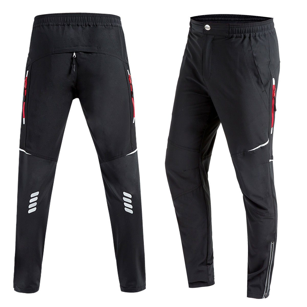 Radhose Funktionshose winddicht & atmungsaktiv Laufhose Jogging-Hose Radhose