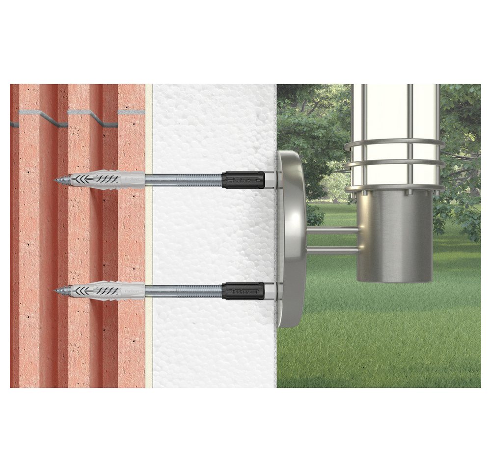 Thumbnail - Fischer Dübel-Set Fischer 517165 TherMax 10/180 M10 Abstandsmontagesystem 240 mm 22 mm 2